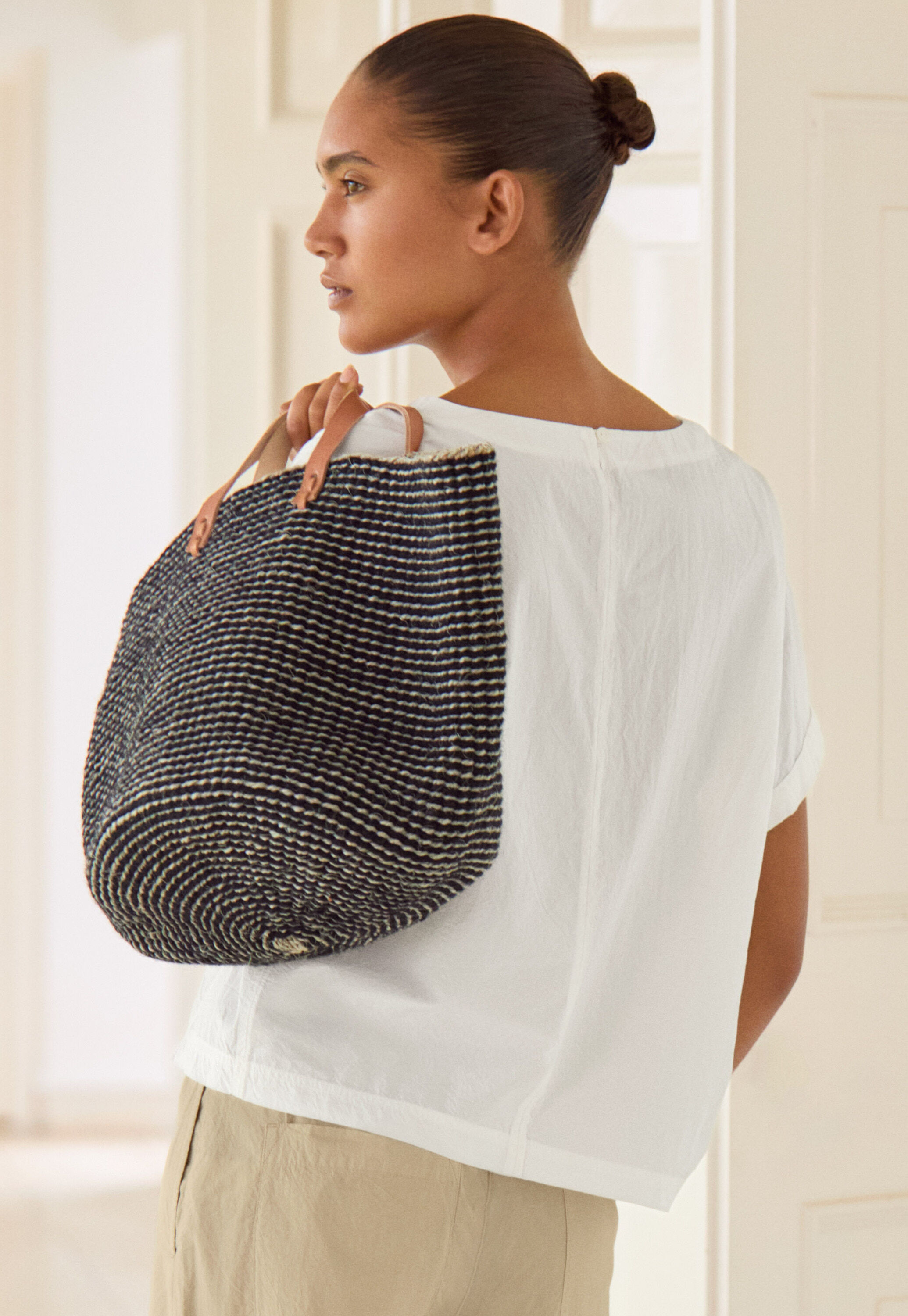 Woven T-shirt