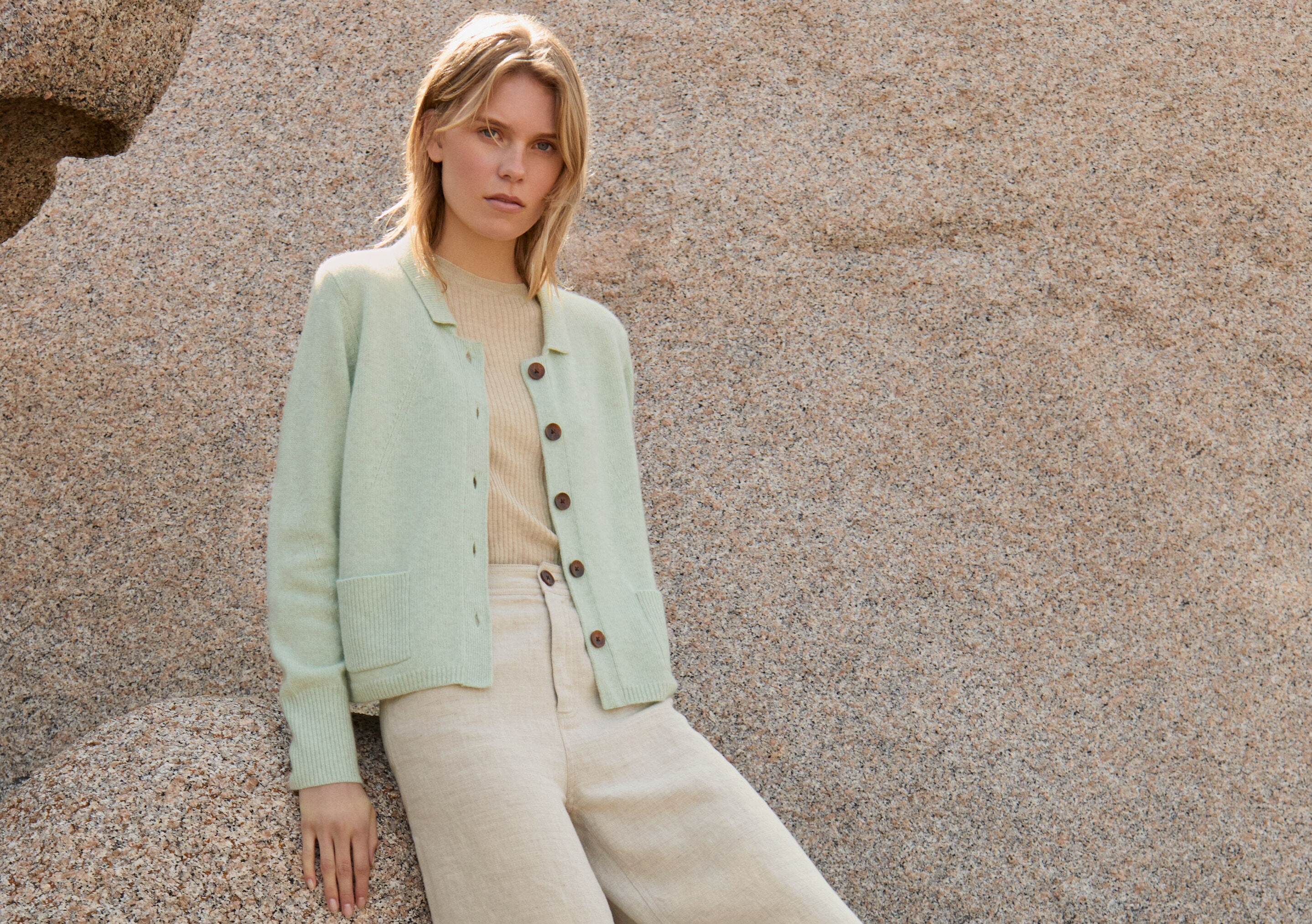 Knitted jacket