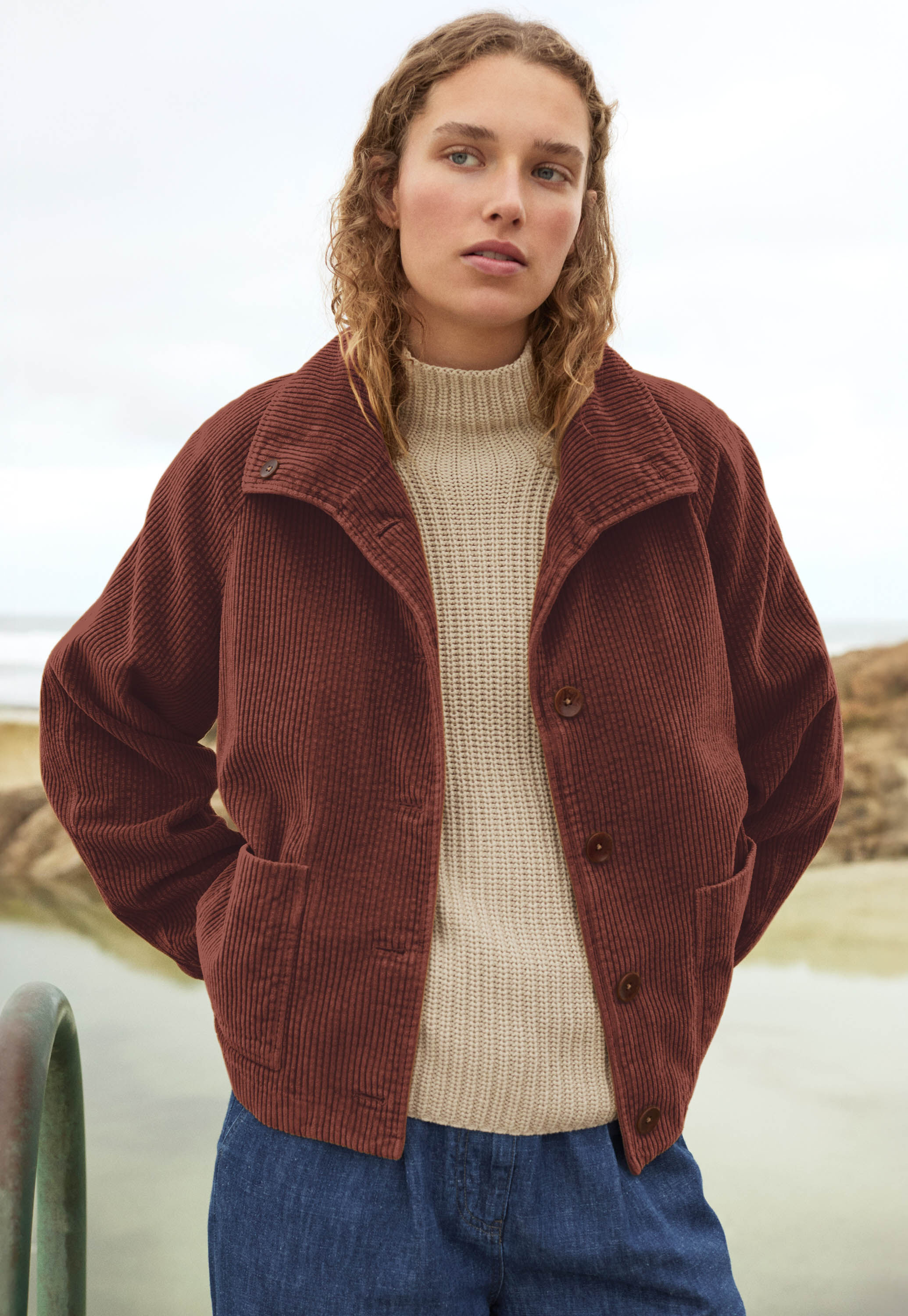 Cord jacket