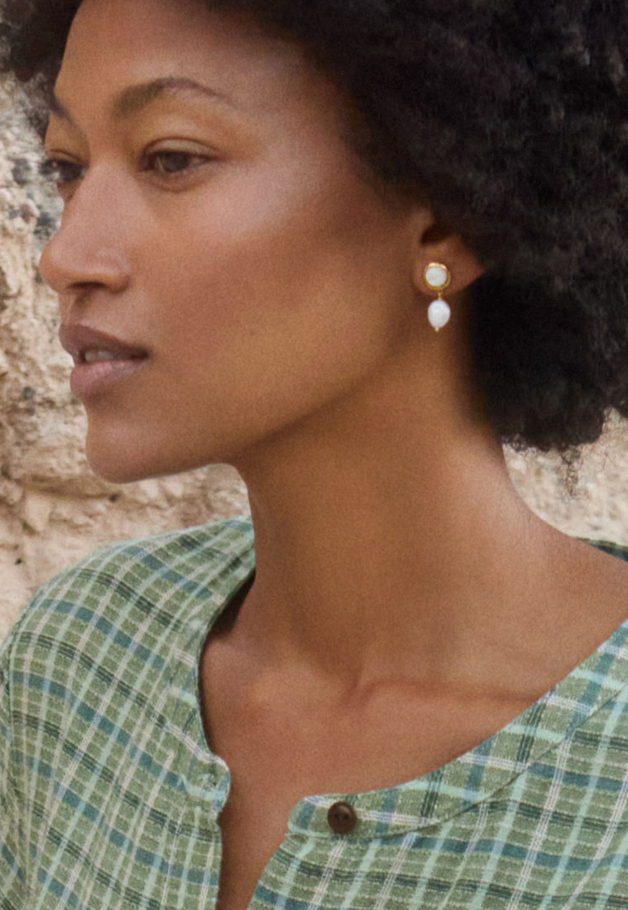 Drop earrings