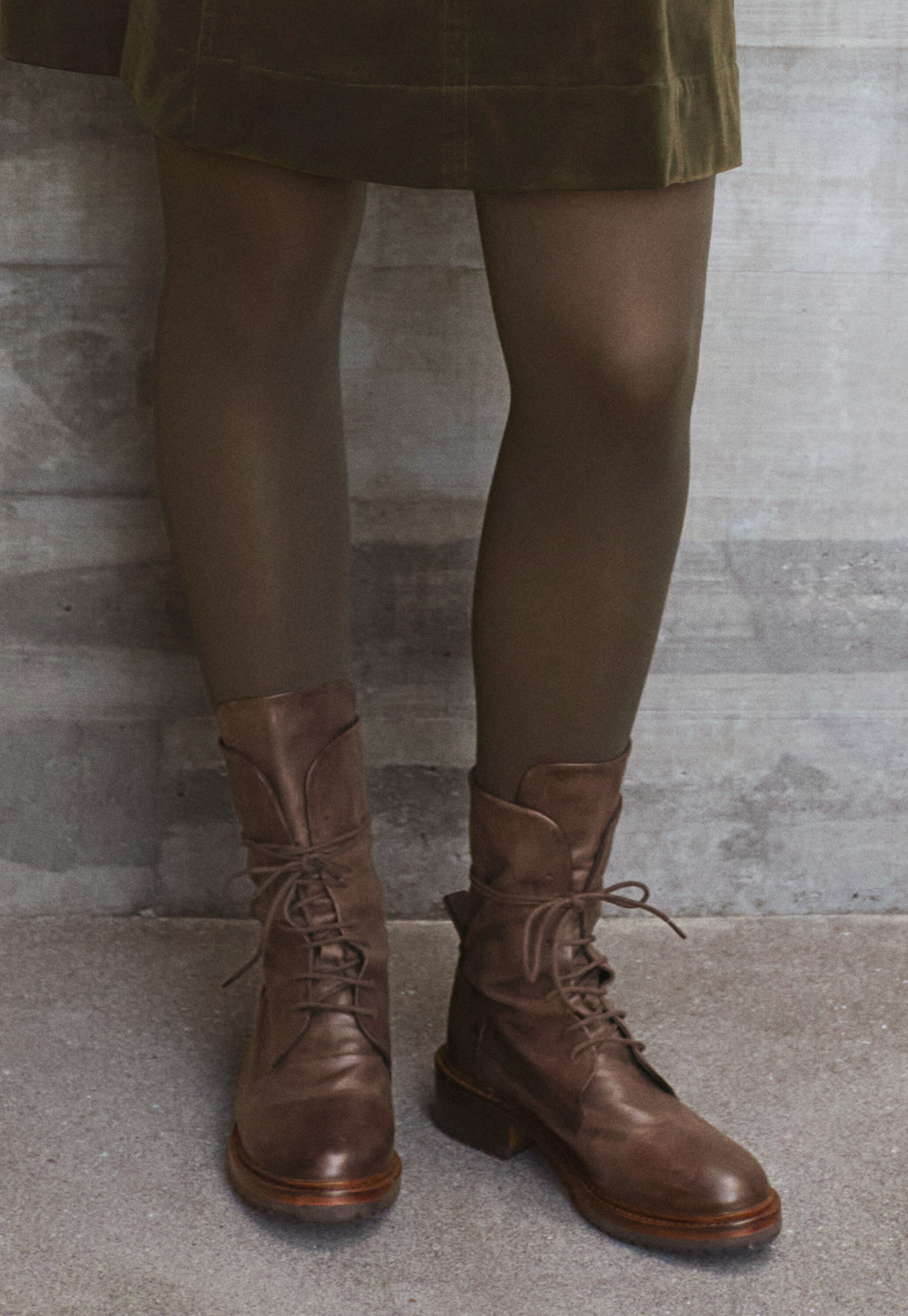 Lace-up boots