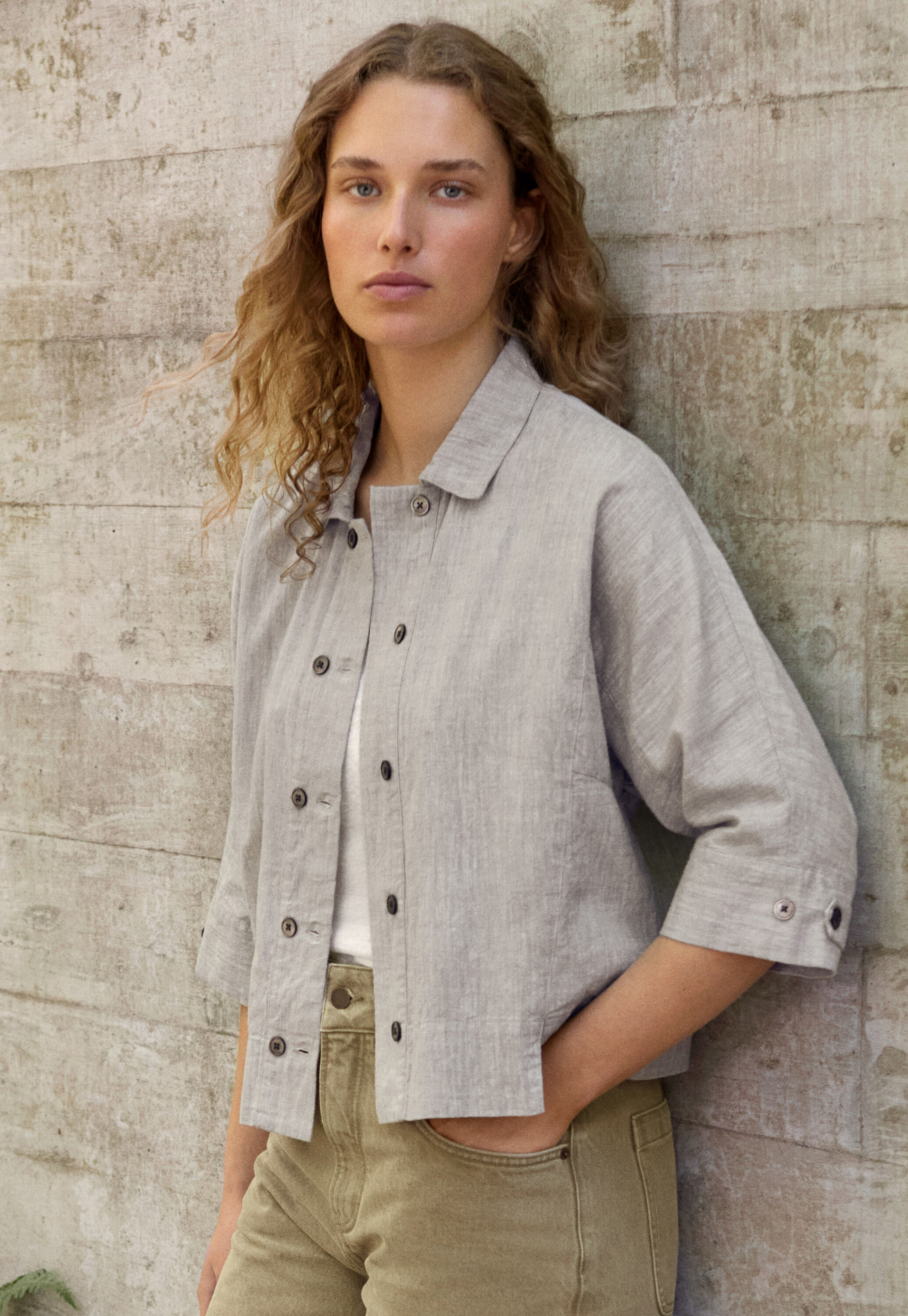 Button-through dress