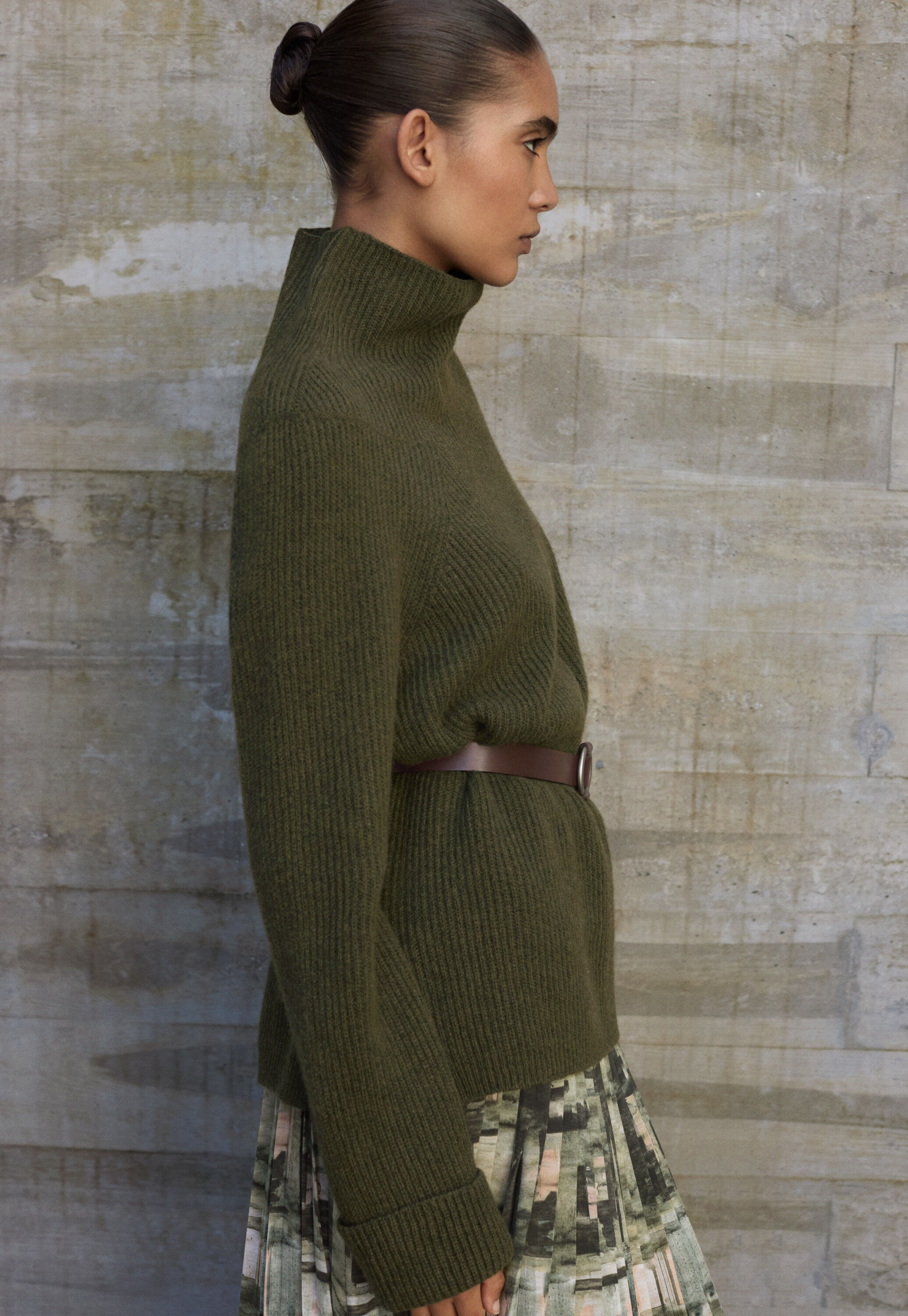 Roll-neck sweater
