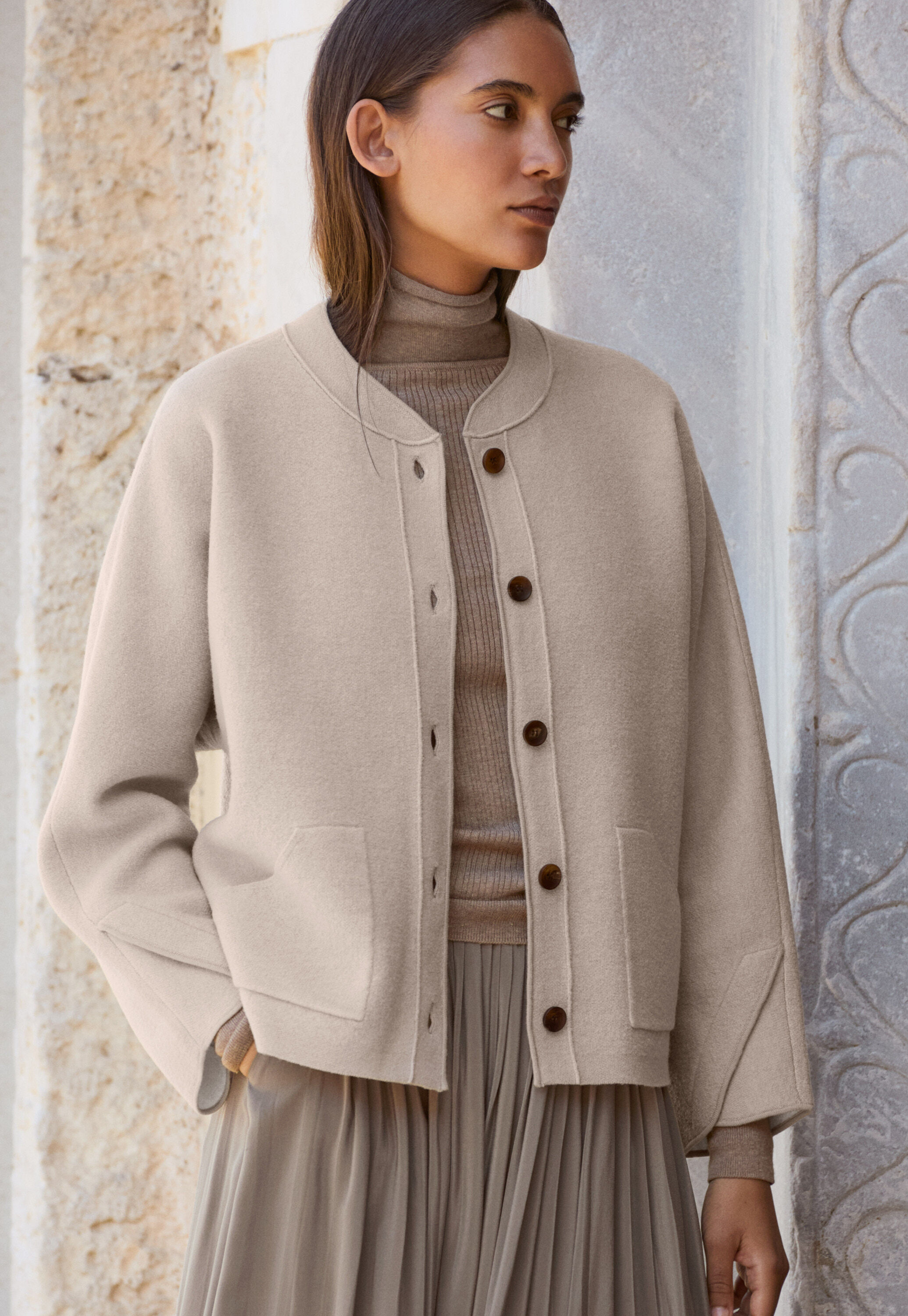Knitted jacket