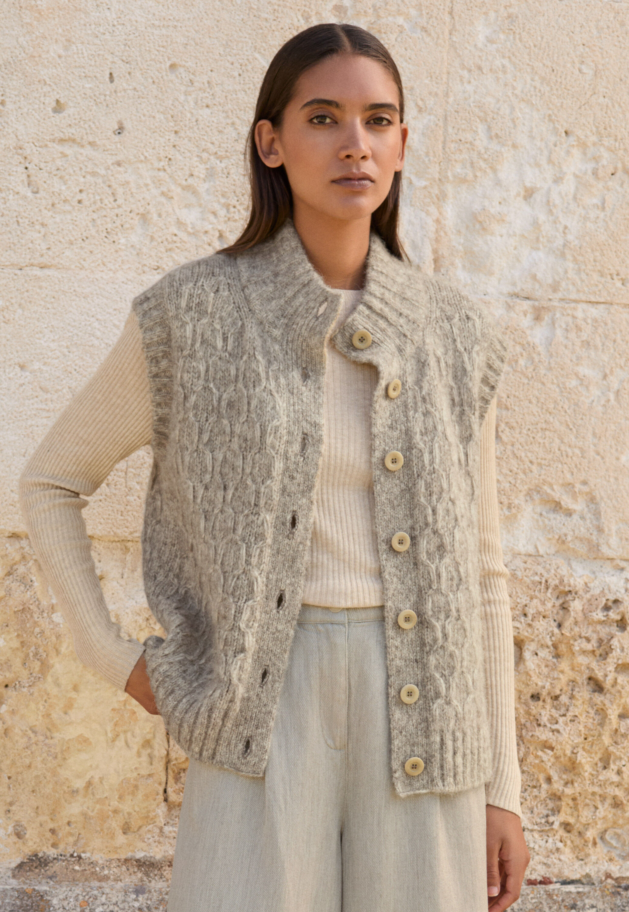 Knitted jacket