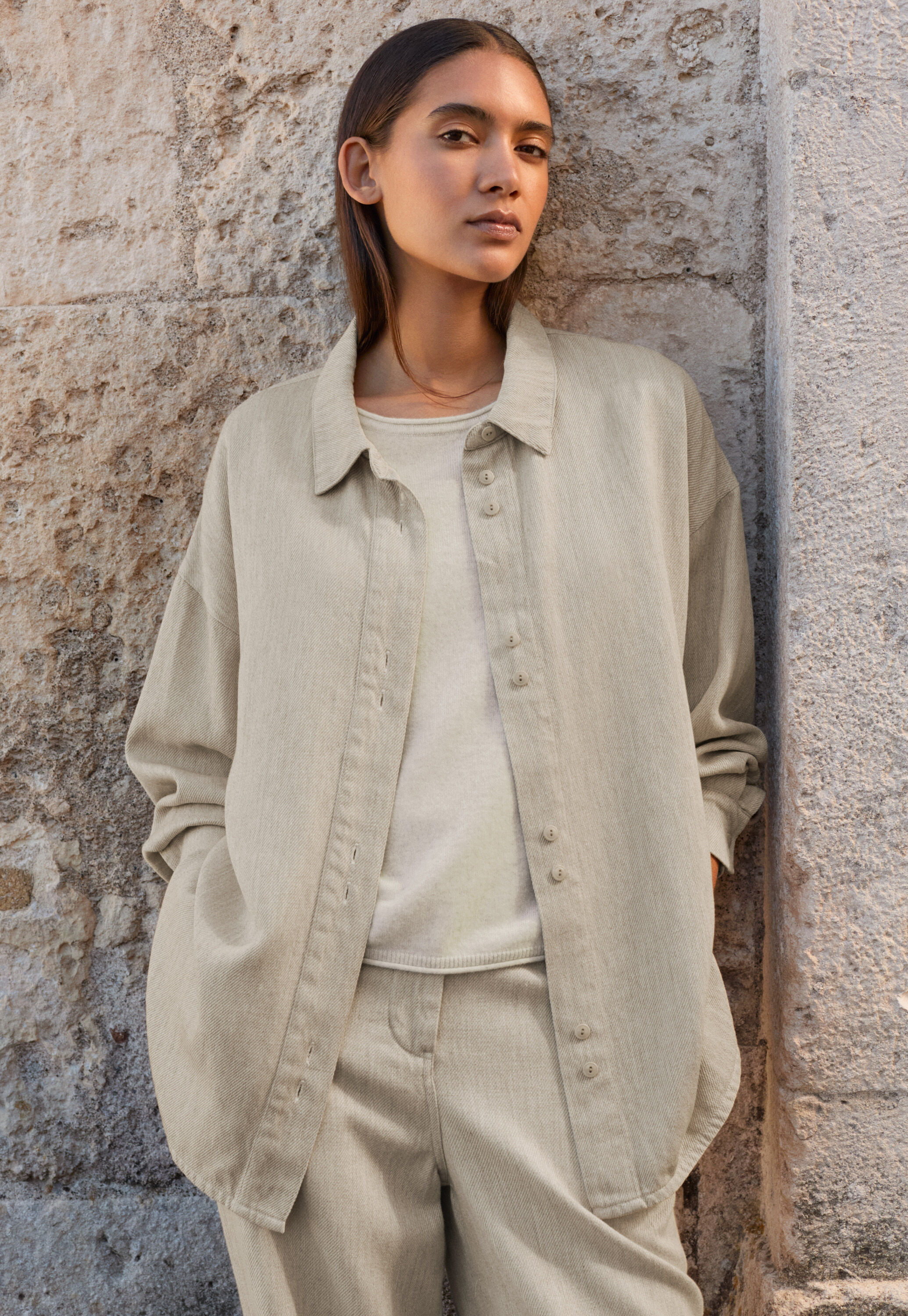Over-shirt, Fawn, large