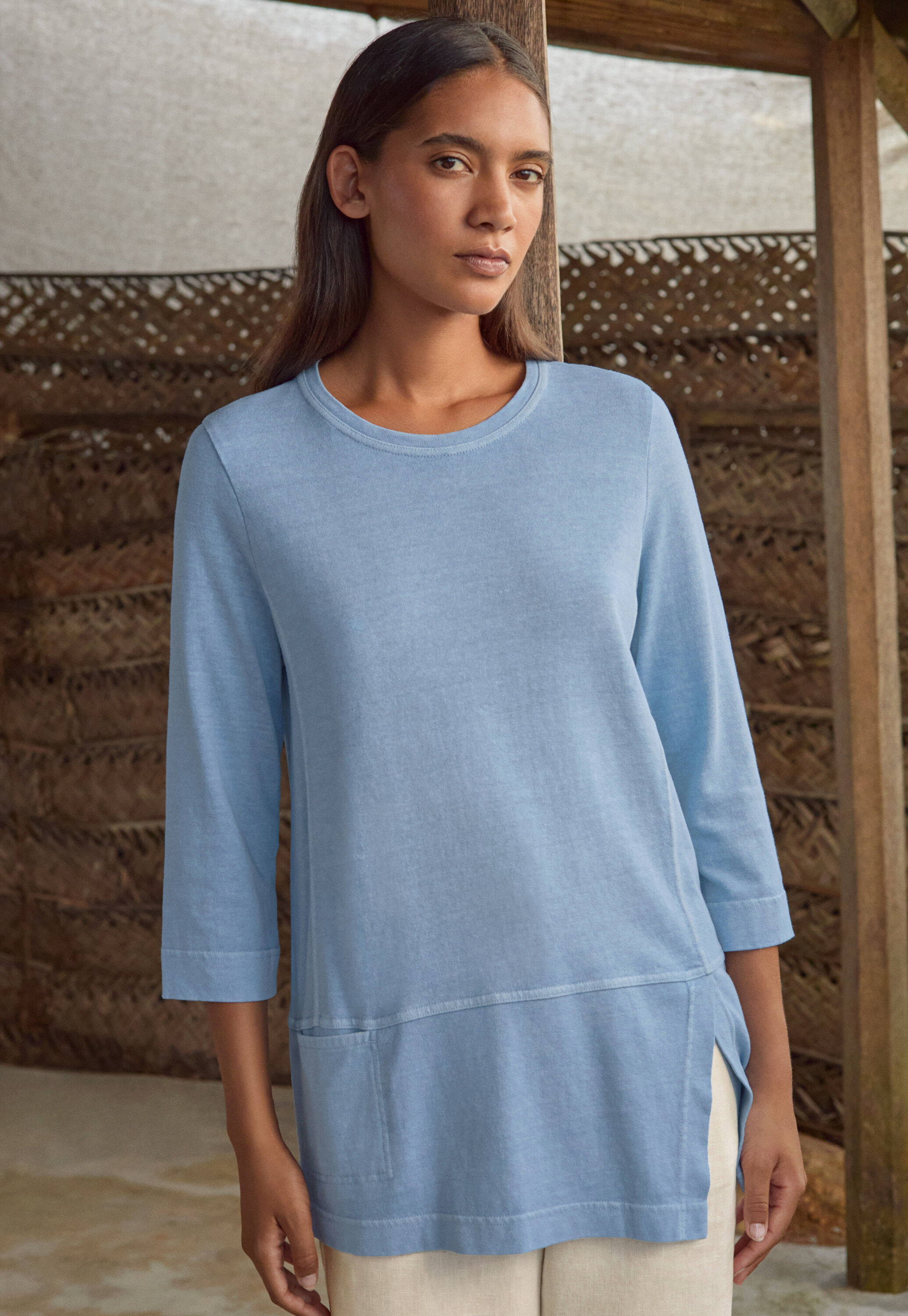 Jersey tunic