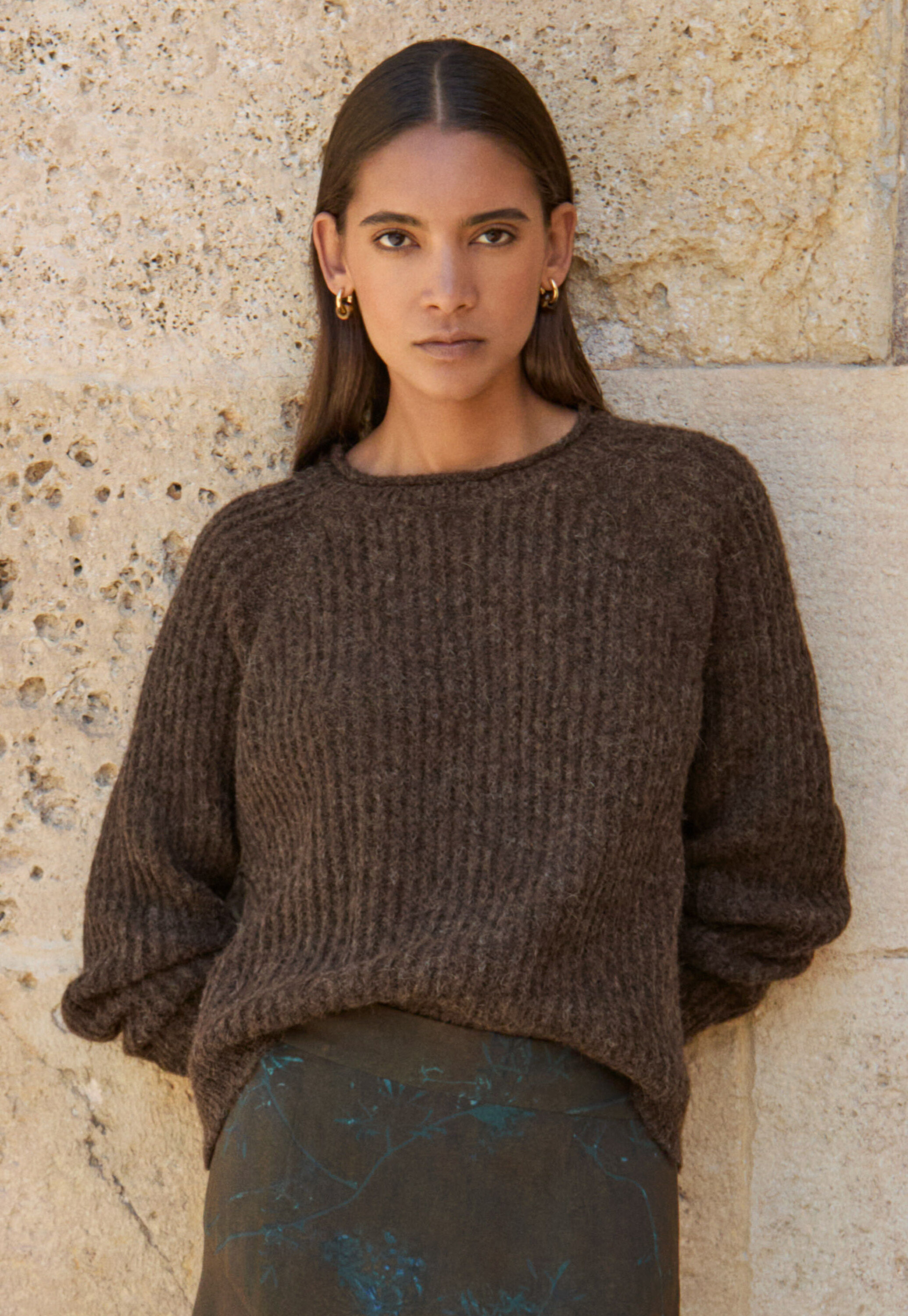 Round-neck sweater