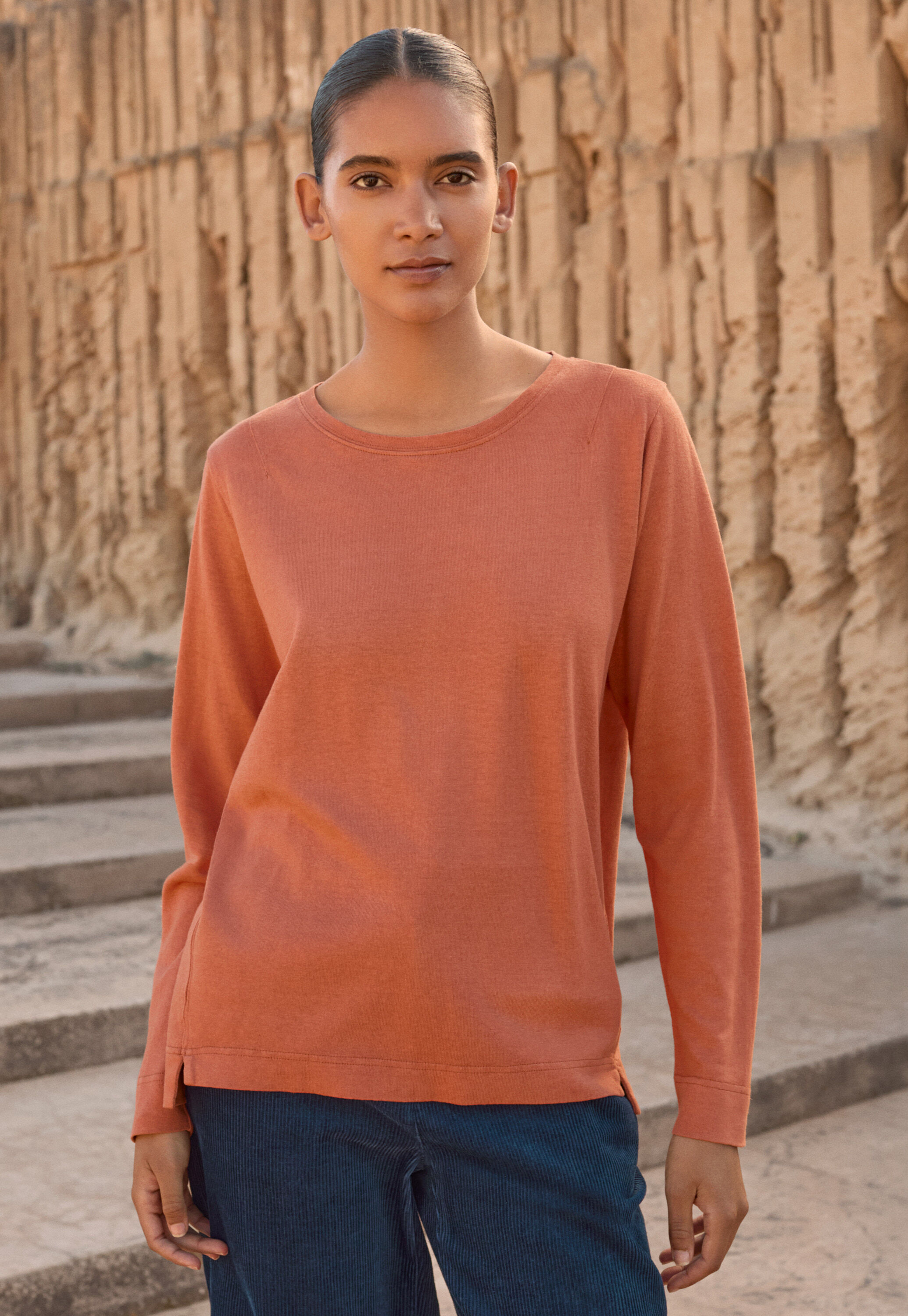 Long-sleeve top