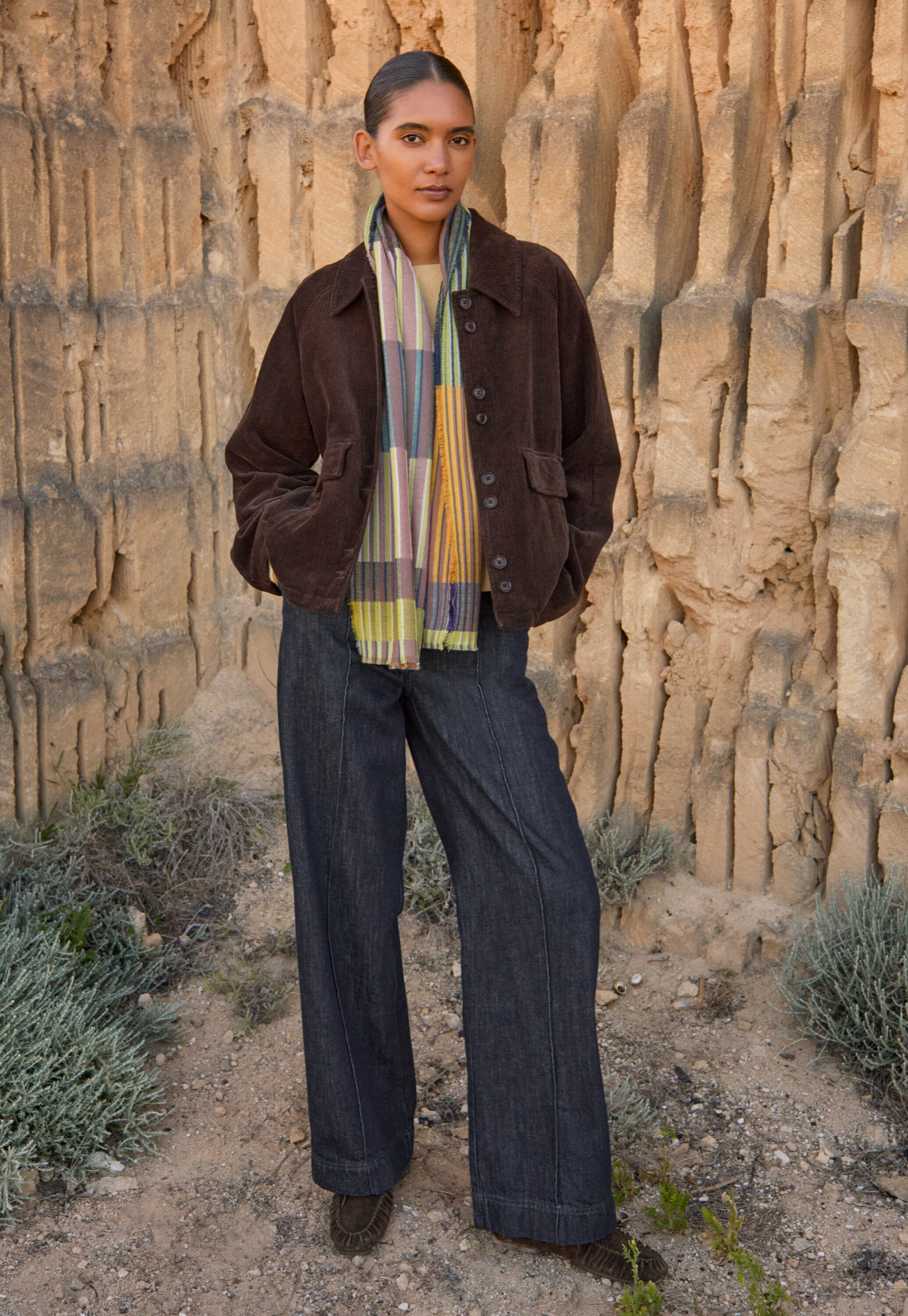 Boat-neck sweater, Pale corn, large
