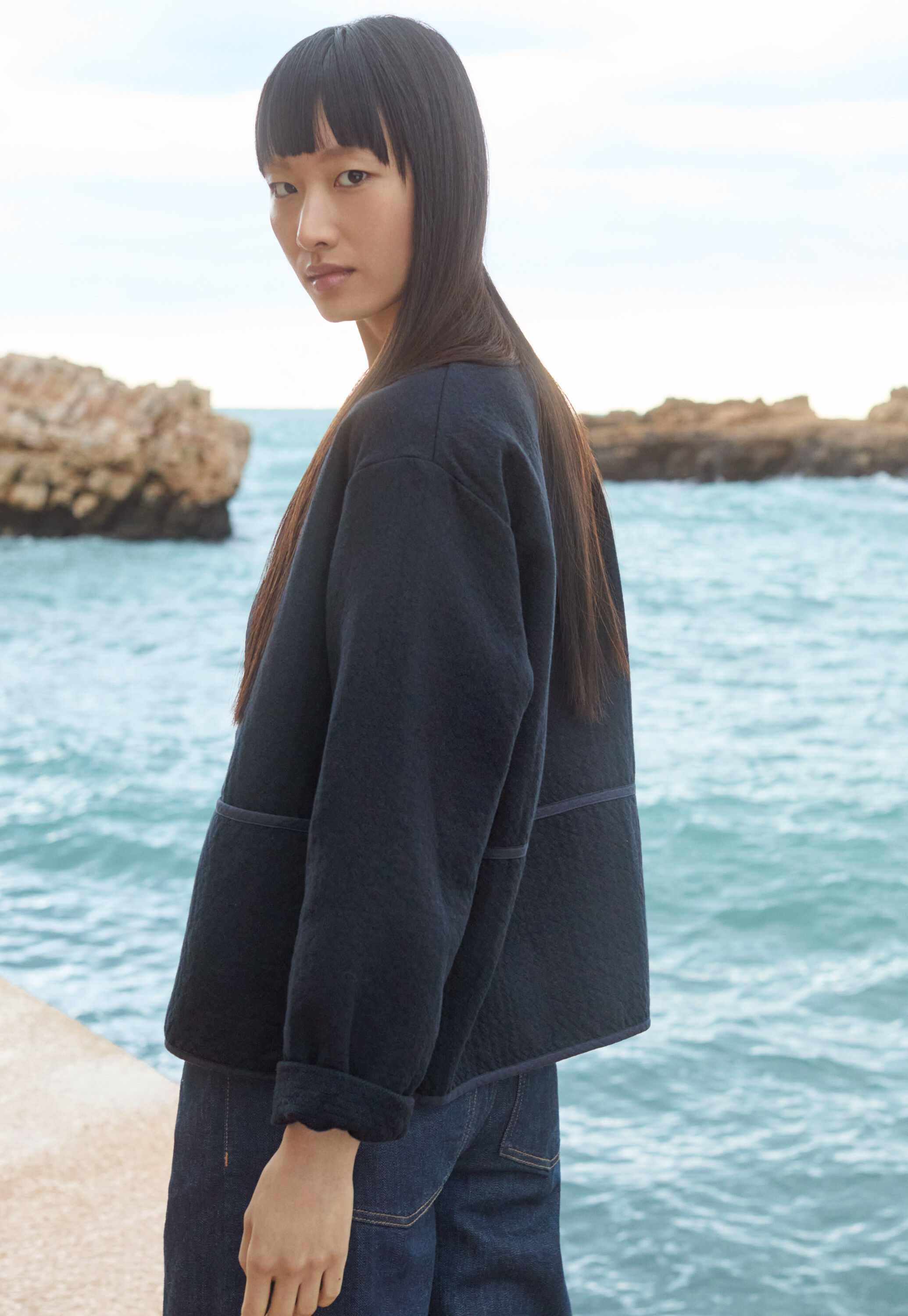 Double-cloth jacket