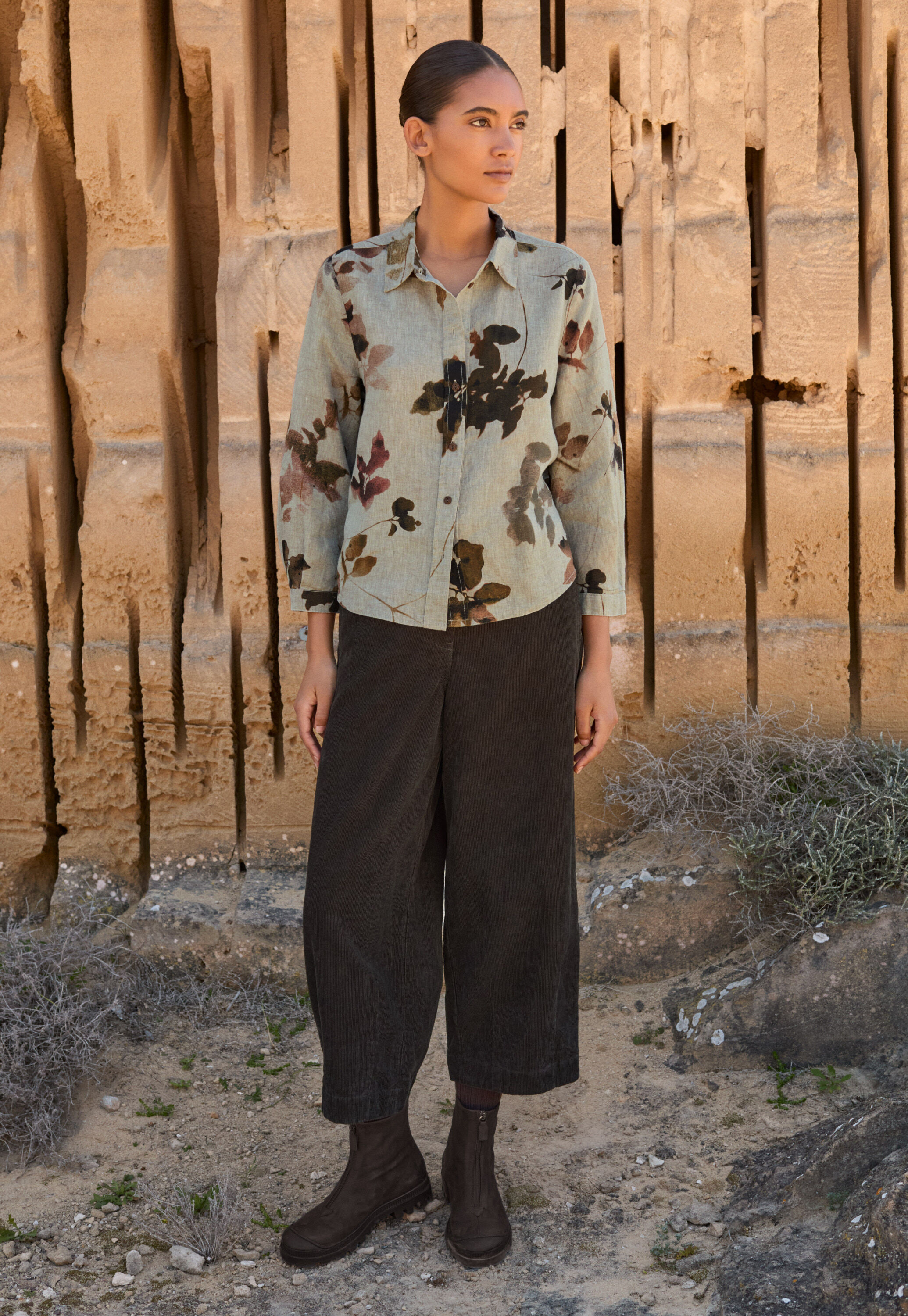 Pleat-front trousers