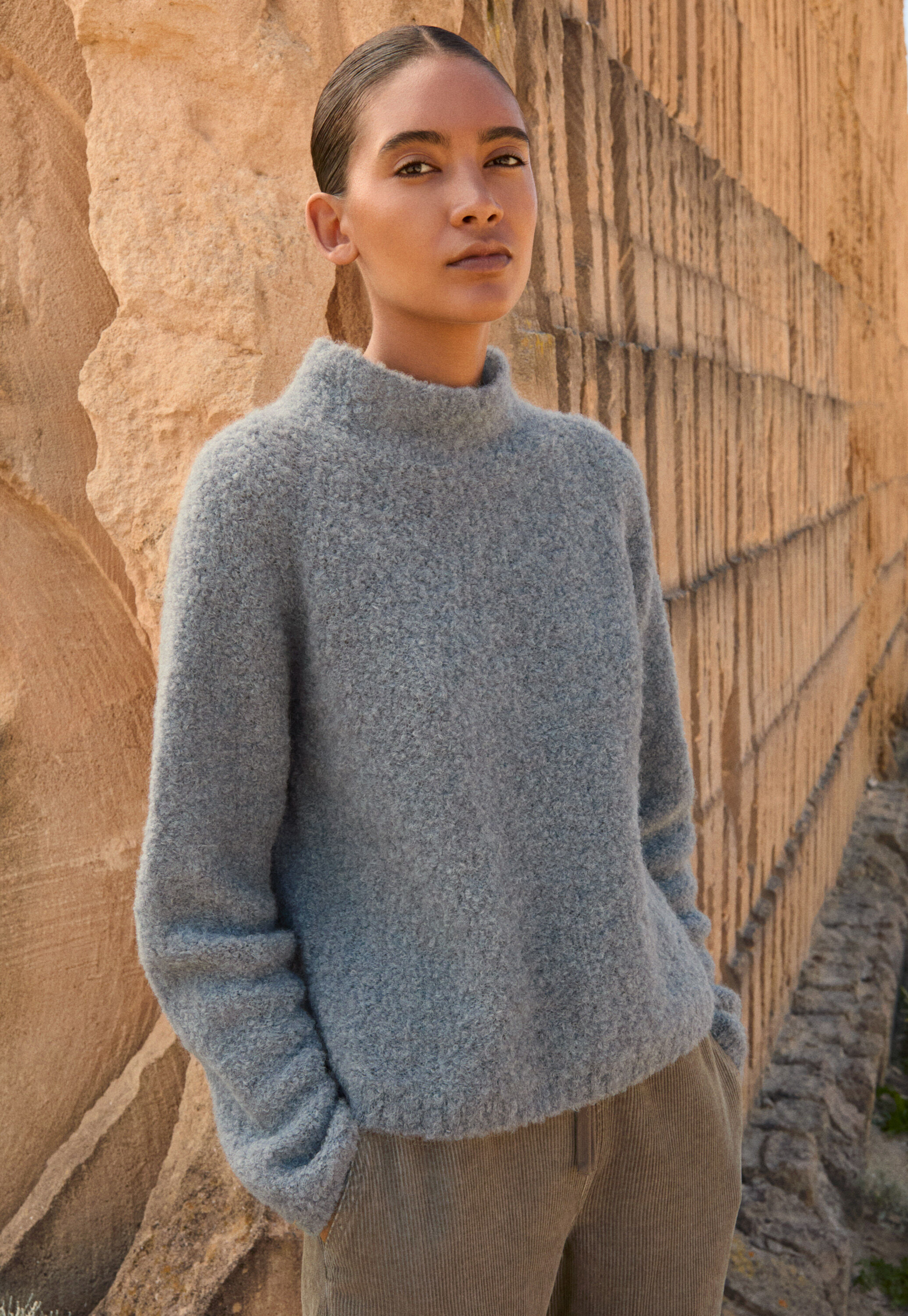 Round-neck sweater
