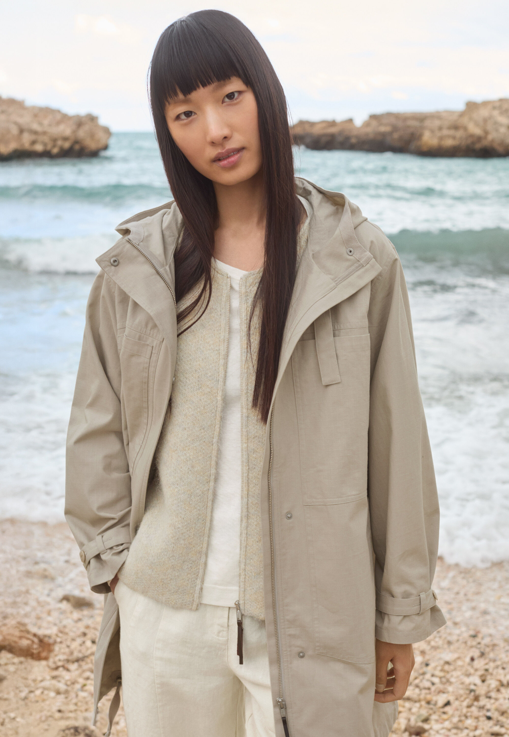 Hooded jacket