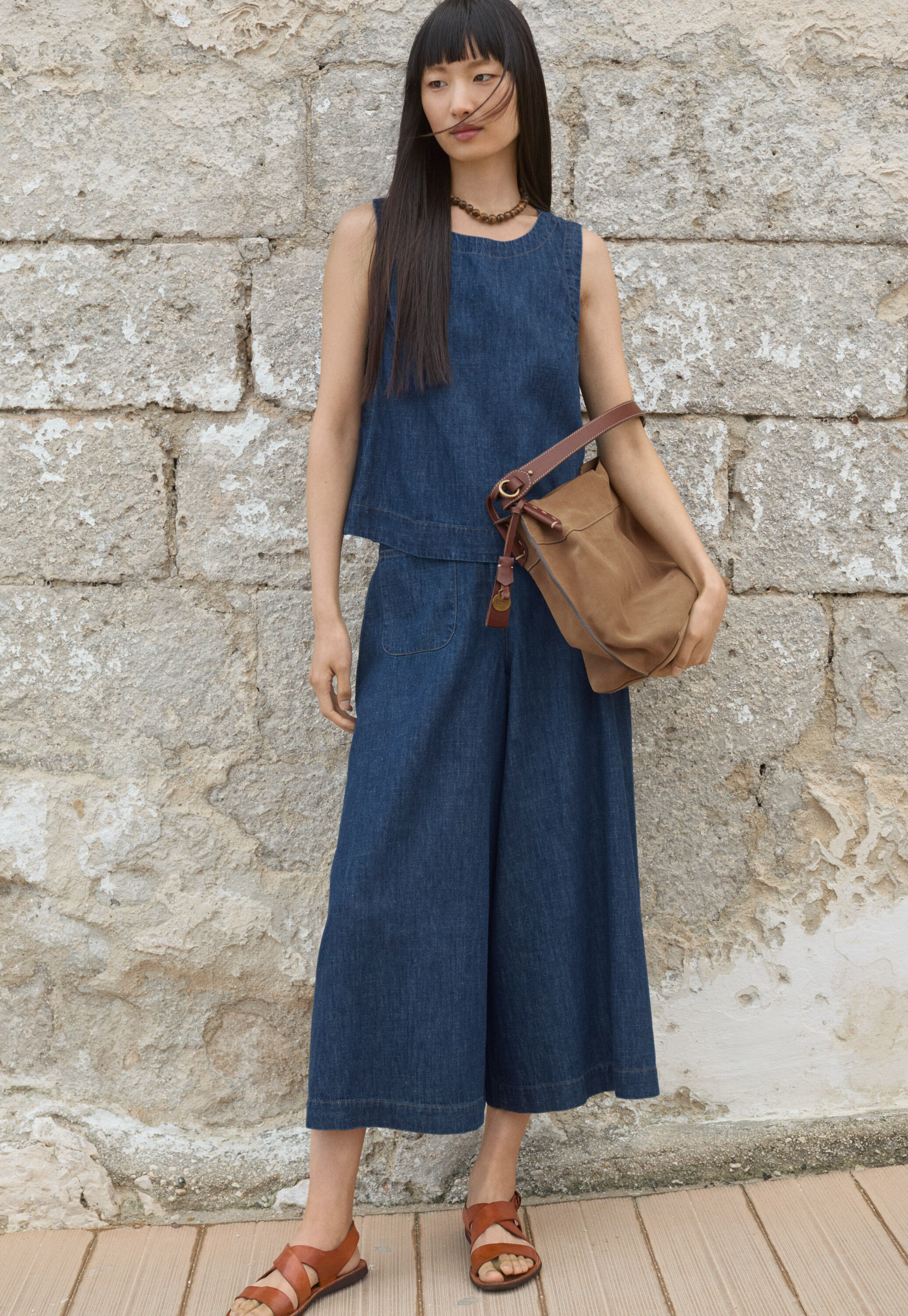 Pleat-front trousers
