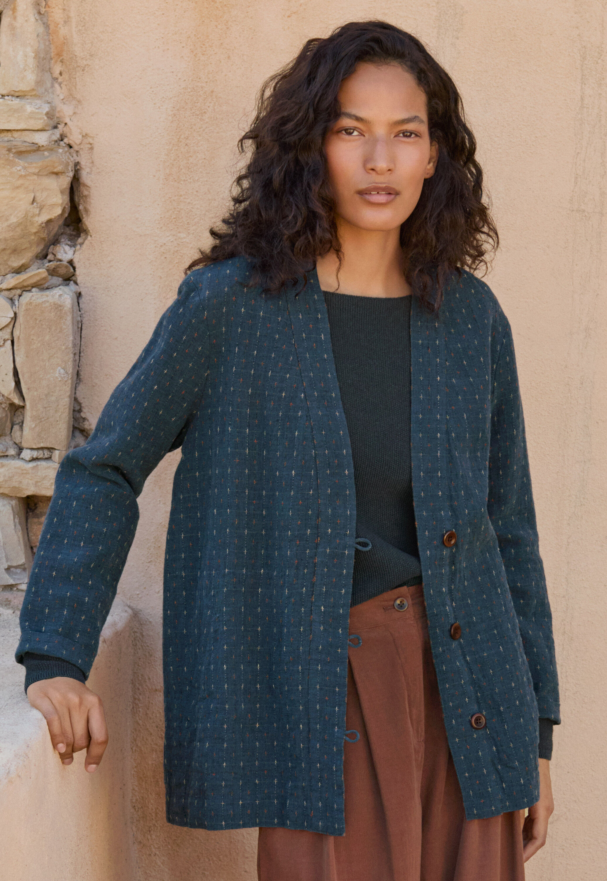 Boat-neck sweater, Dark petrol, large