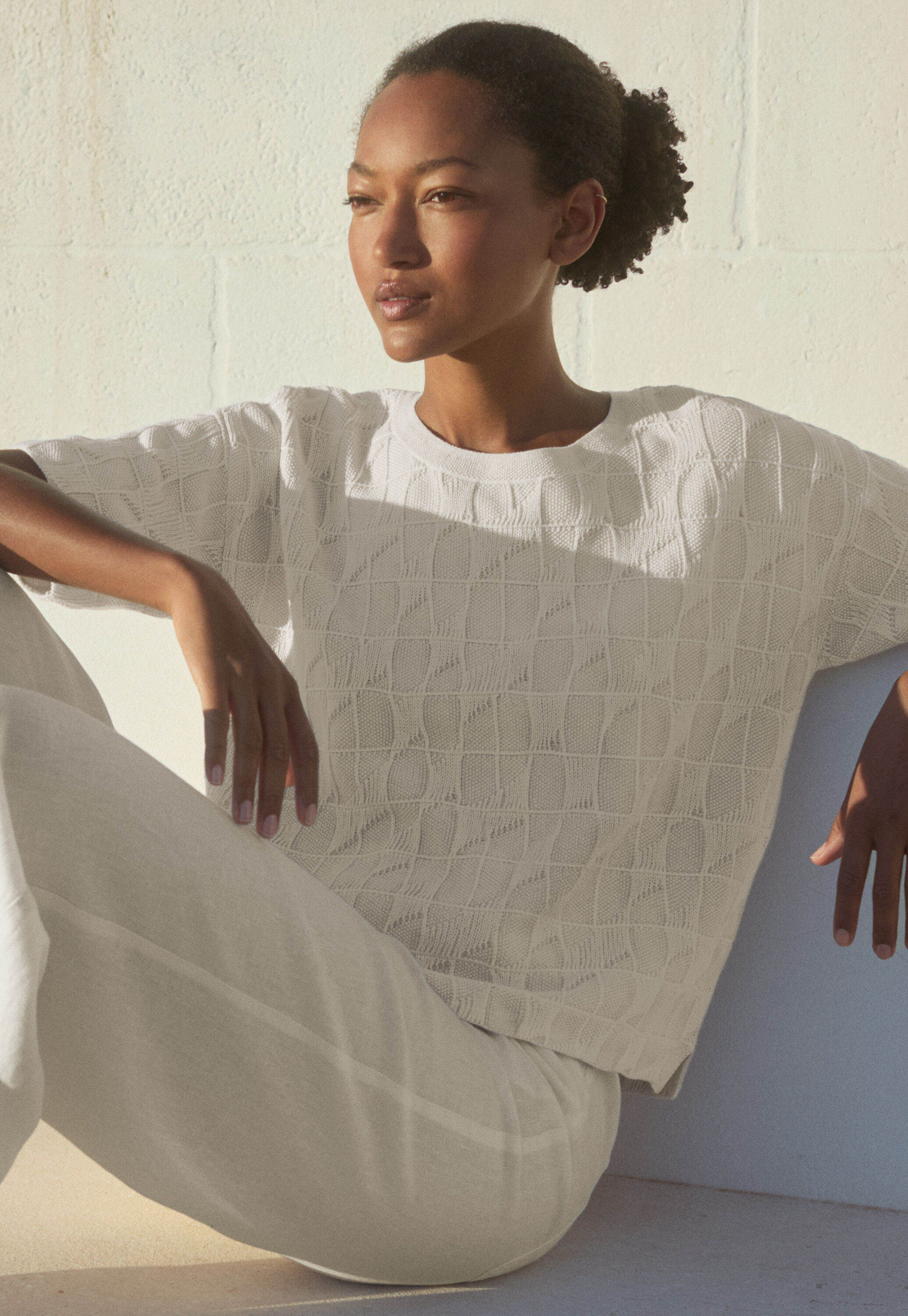 Round-neck sweater