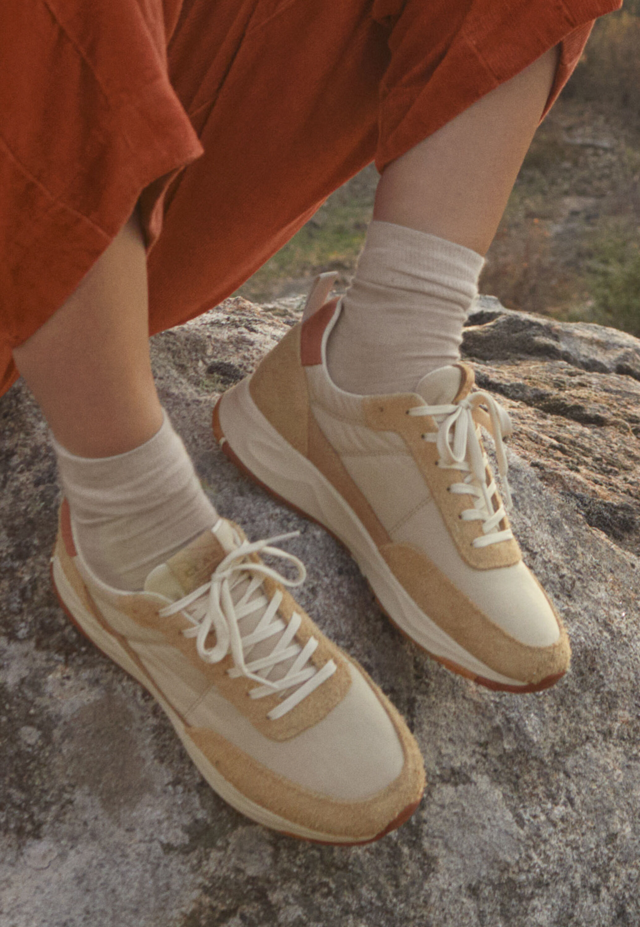 Lace-up trainers