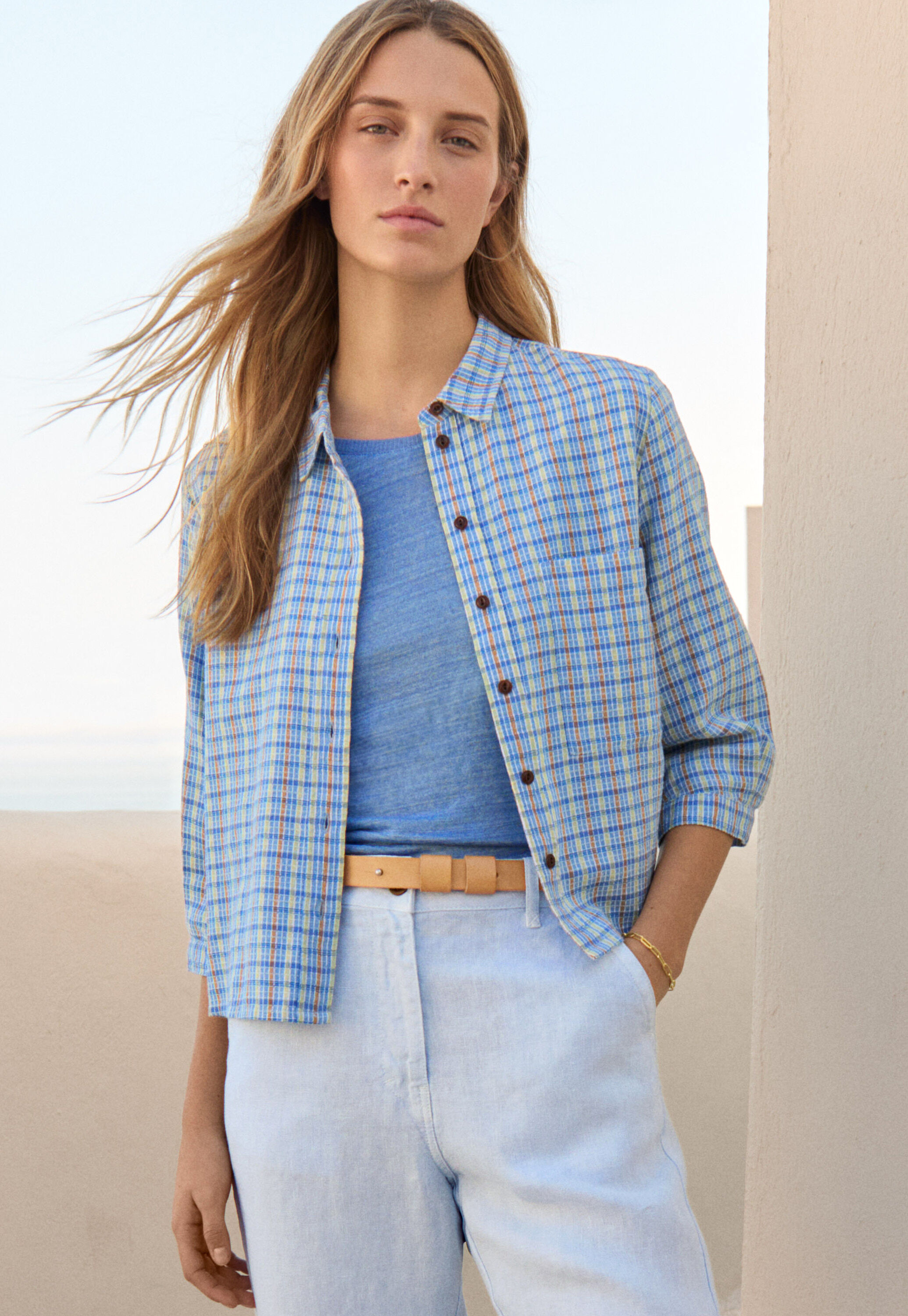 Checked shirt