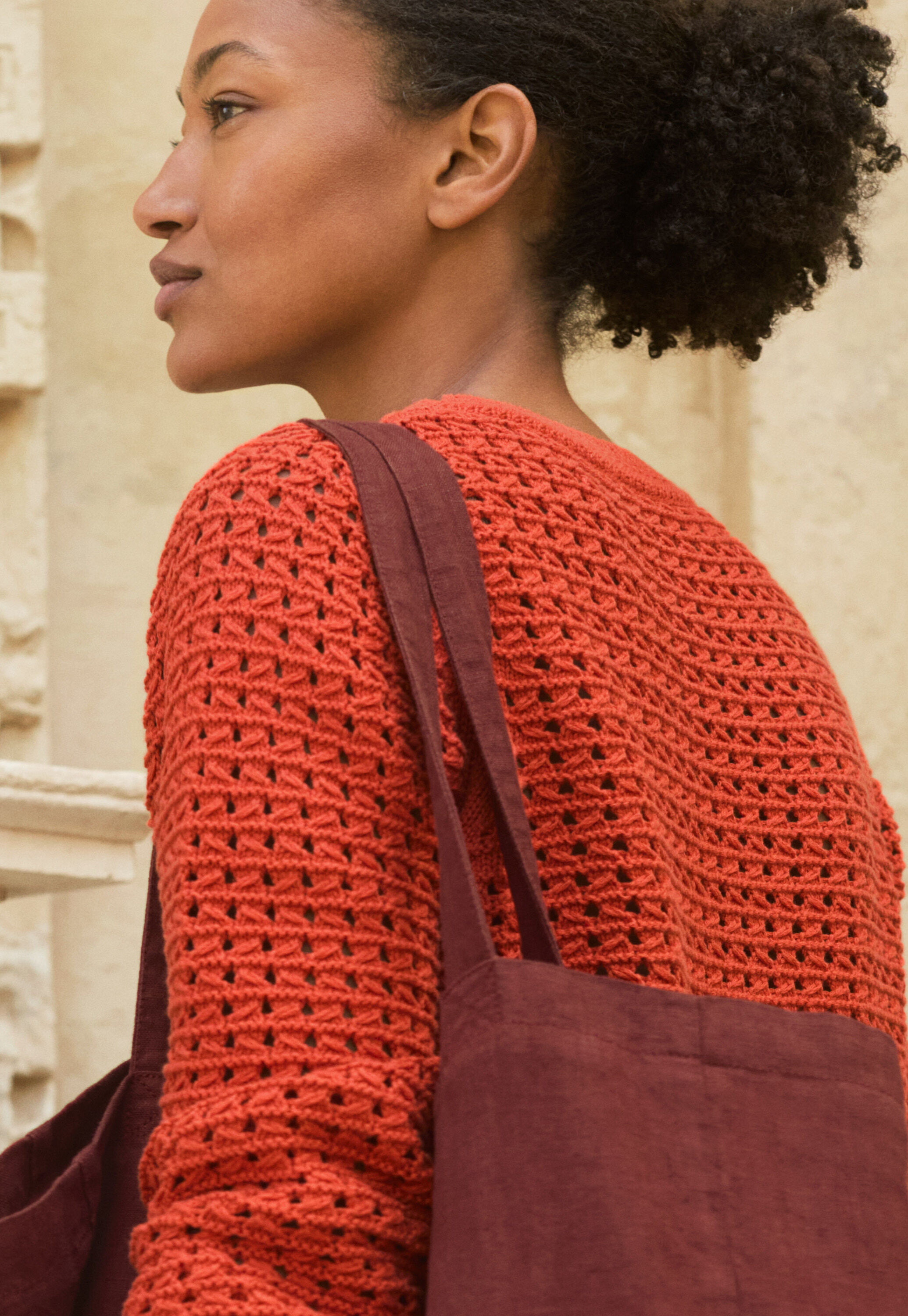 Crochet sweater