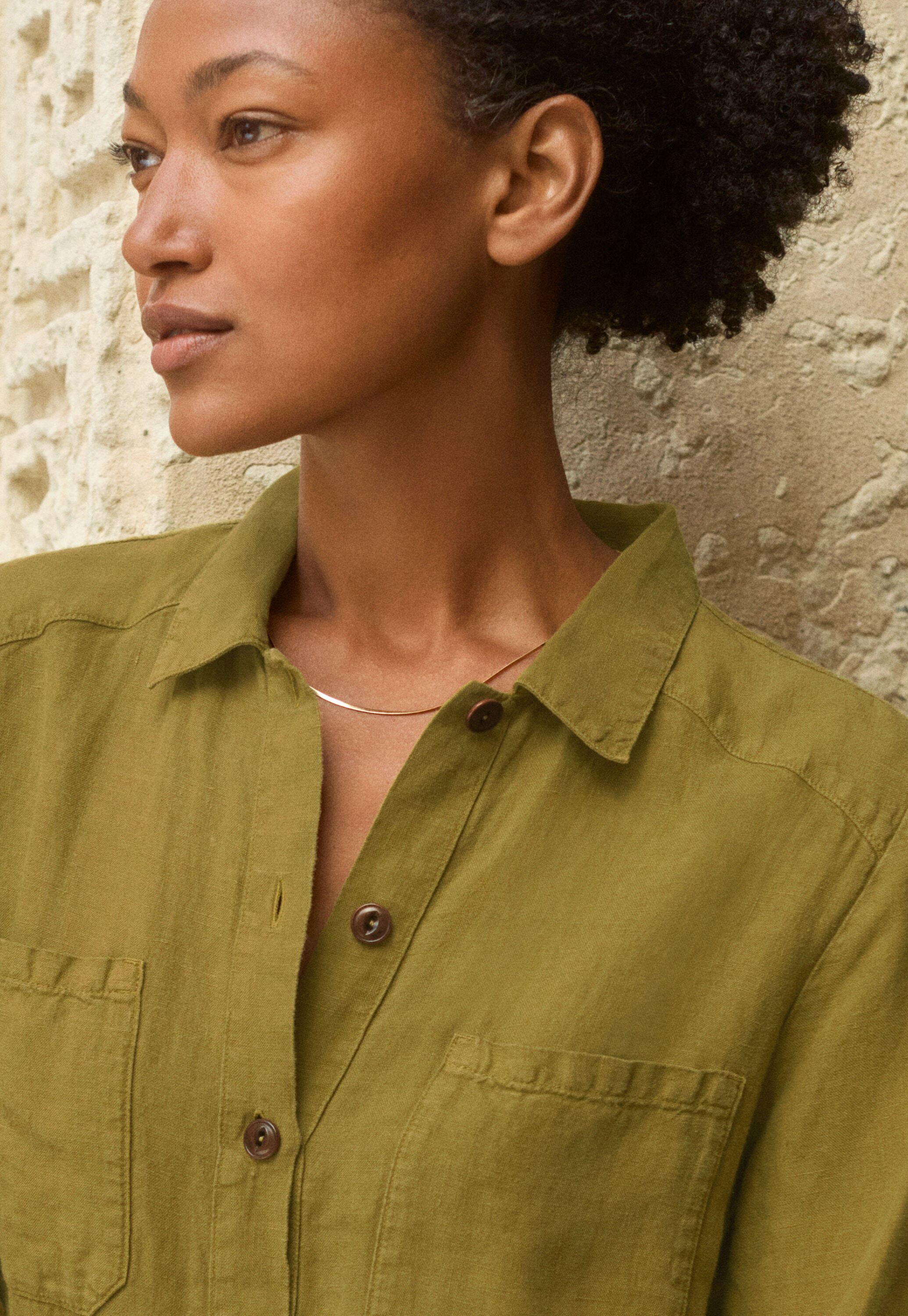 Pocket-detail dress