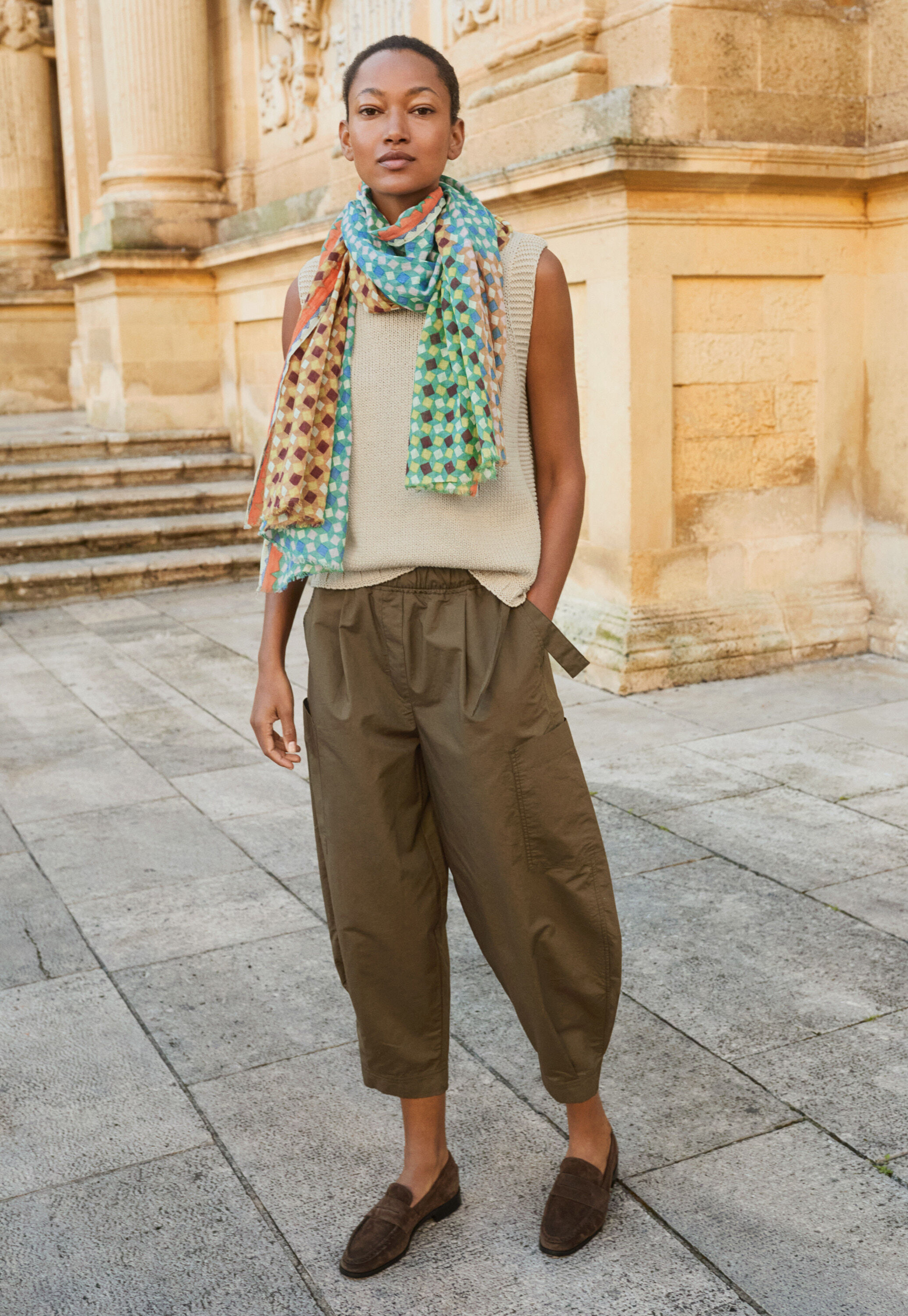 Printed scarf