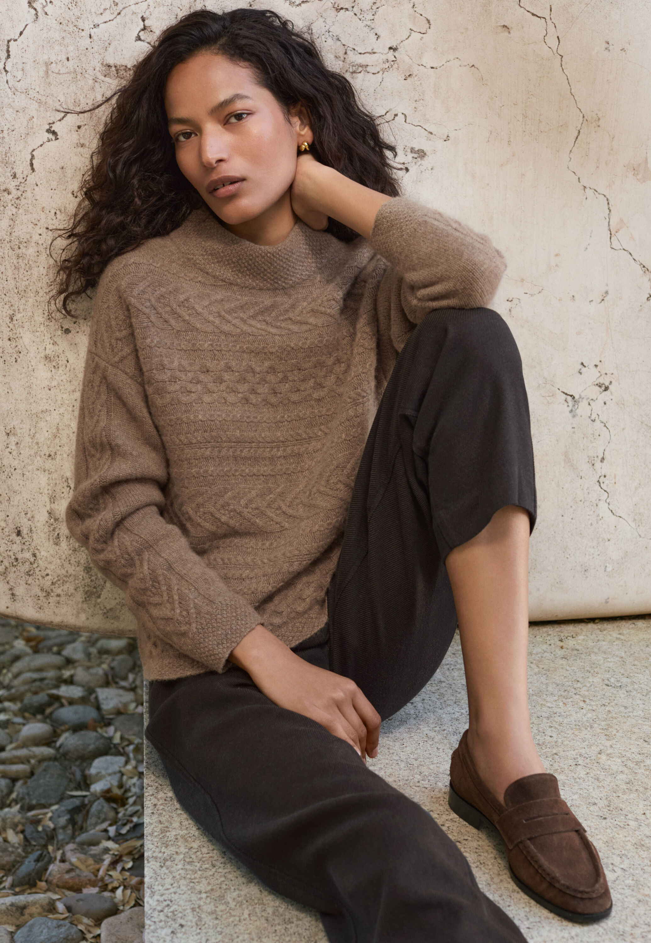 Round-neck sweater
