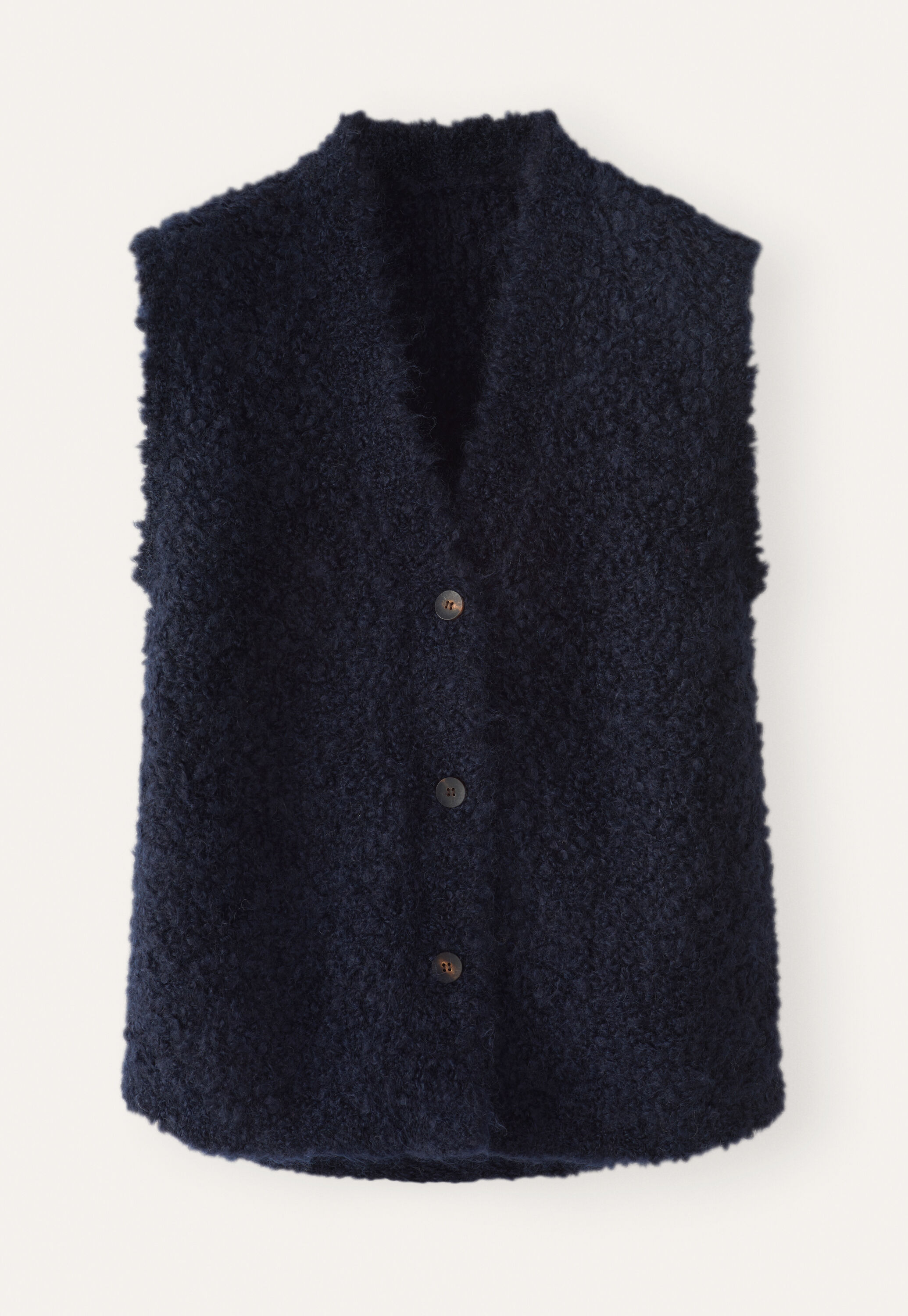 Knitted waistcoat
