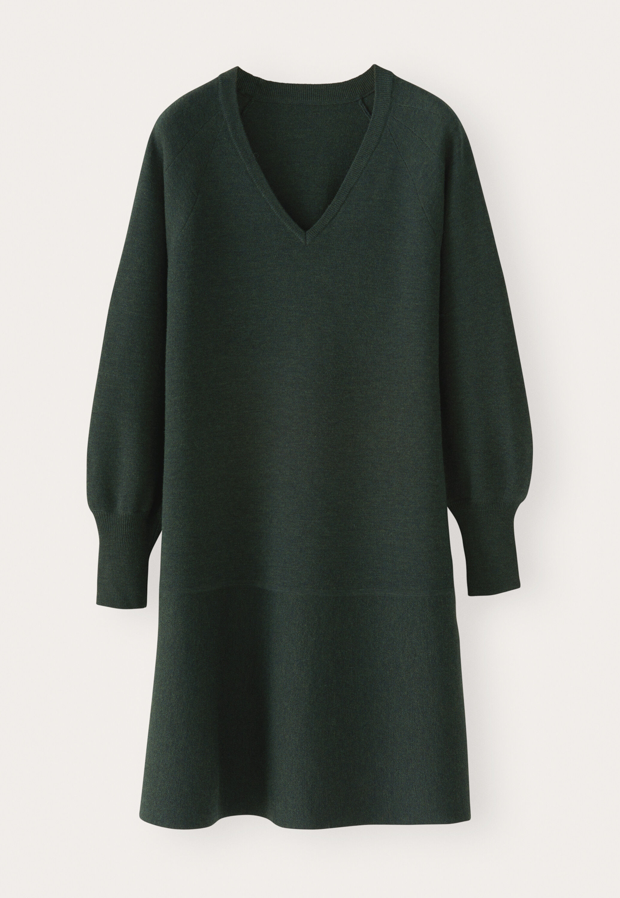 Peplum-detail dress