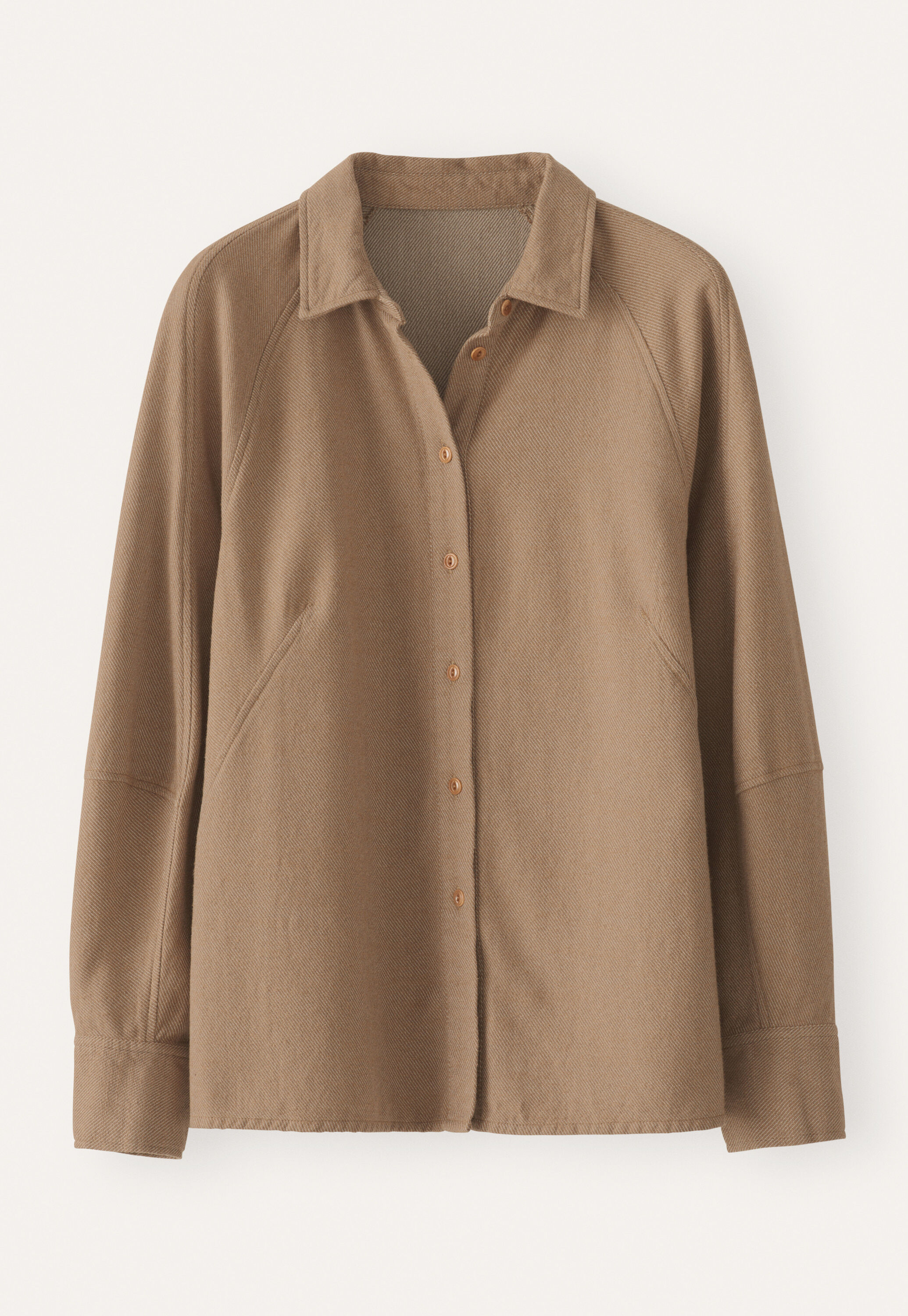 Raglan-sleeve blouse