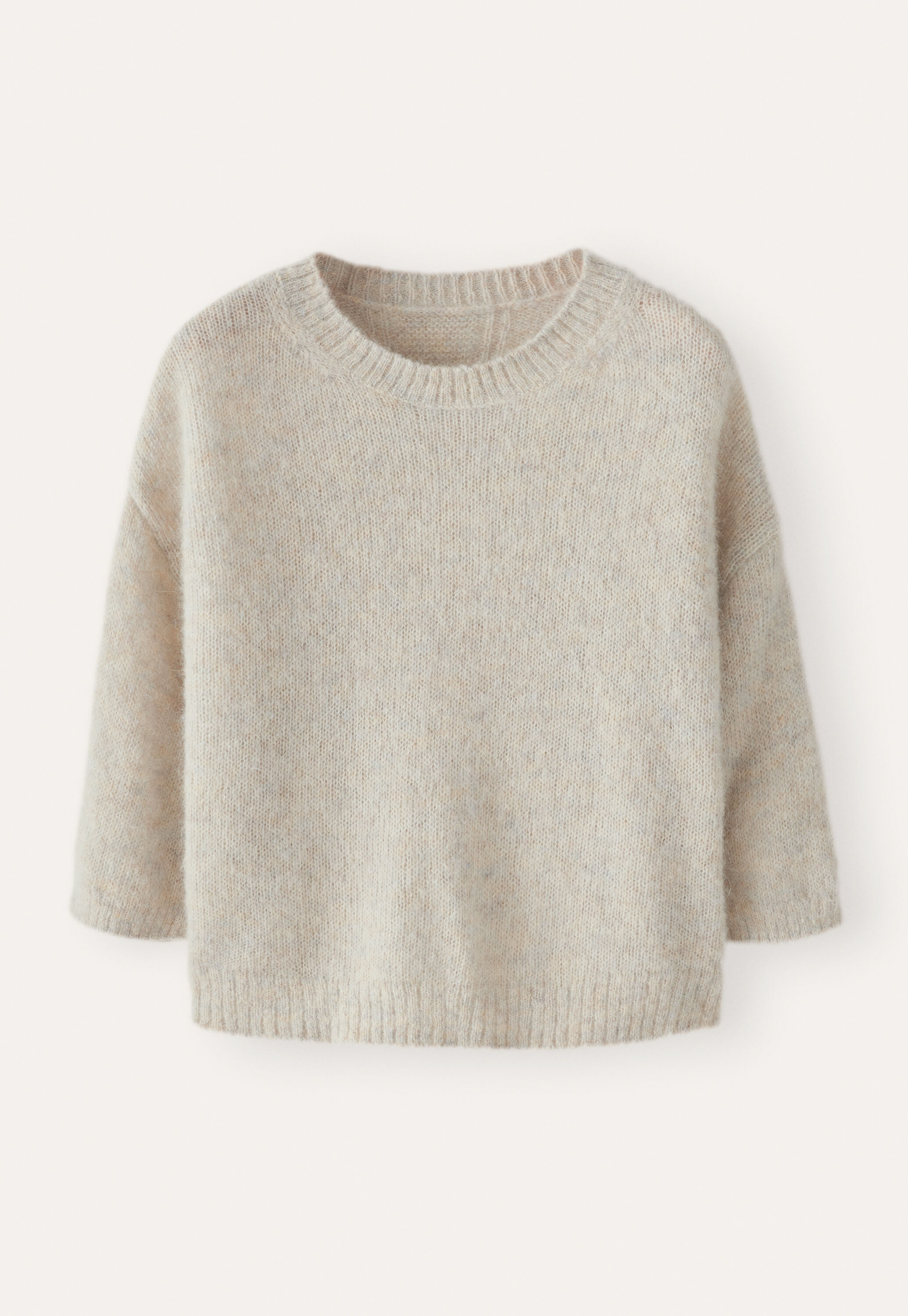 Short-sleeve sweater