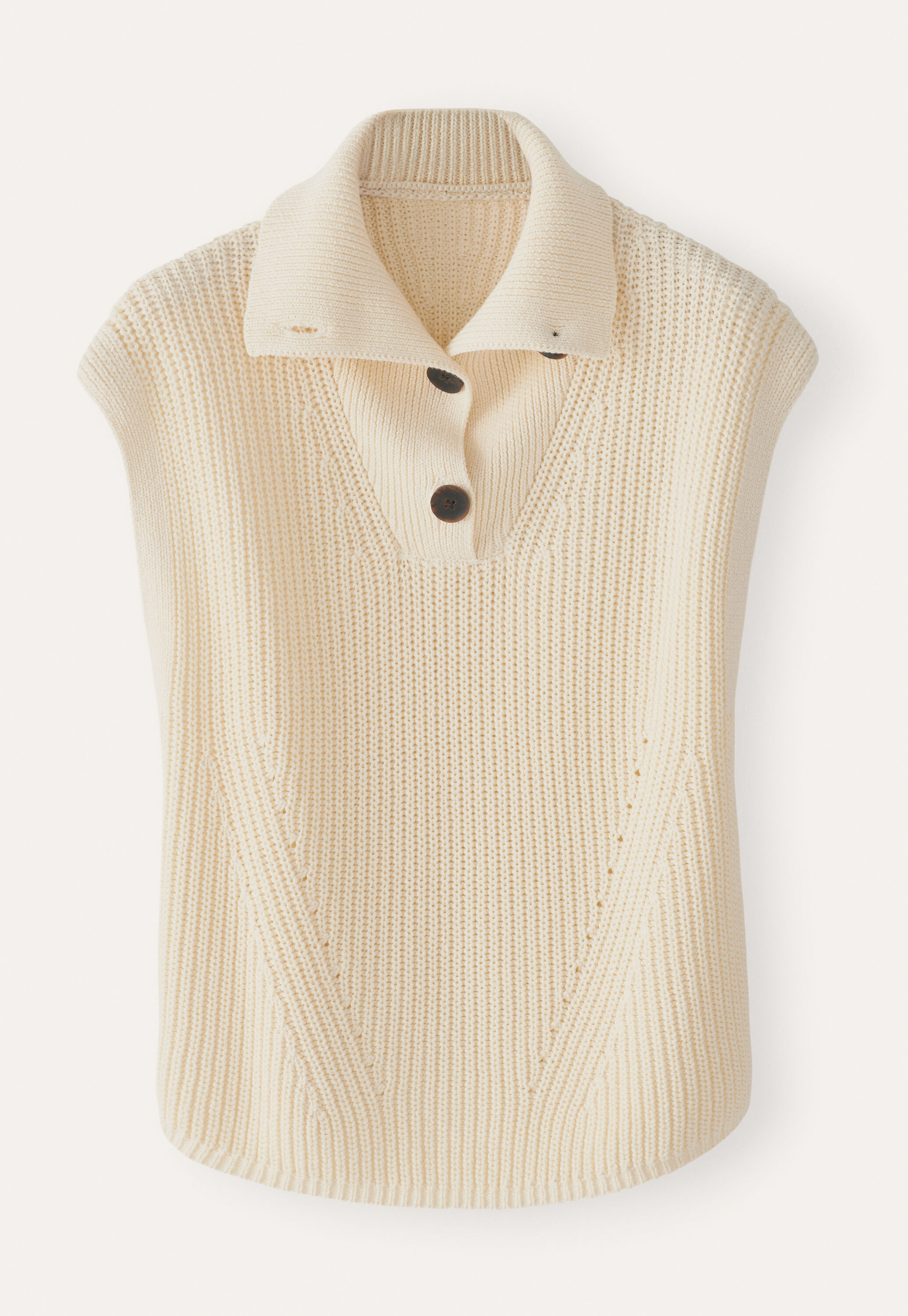 Sleeveless sweater
