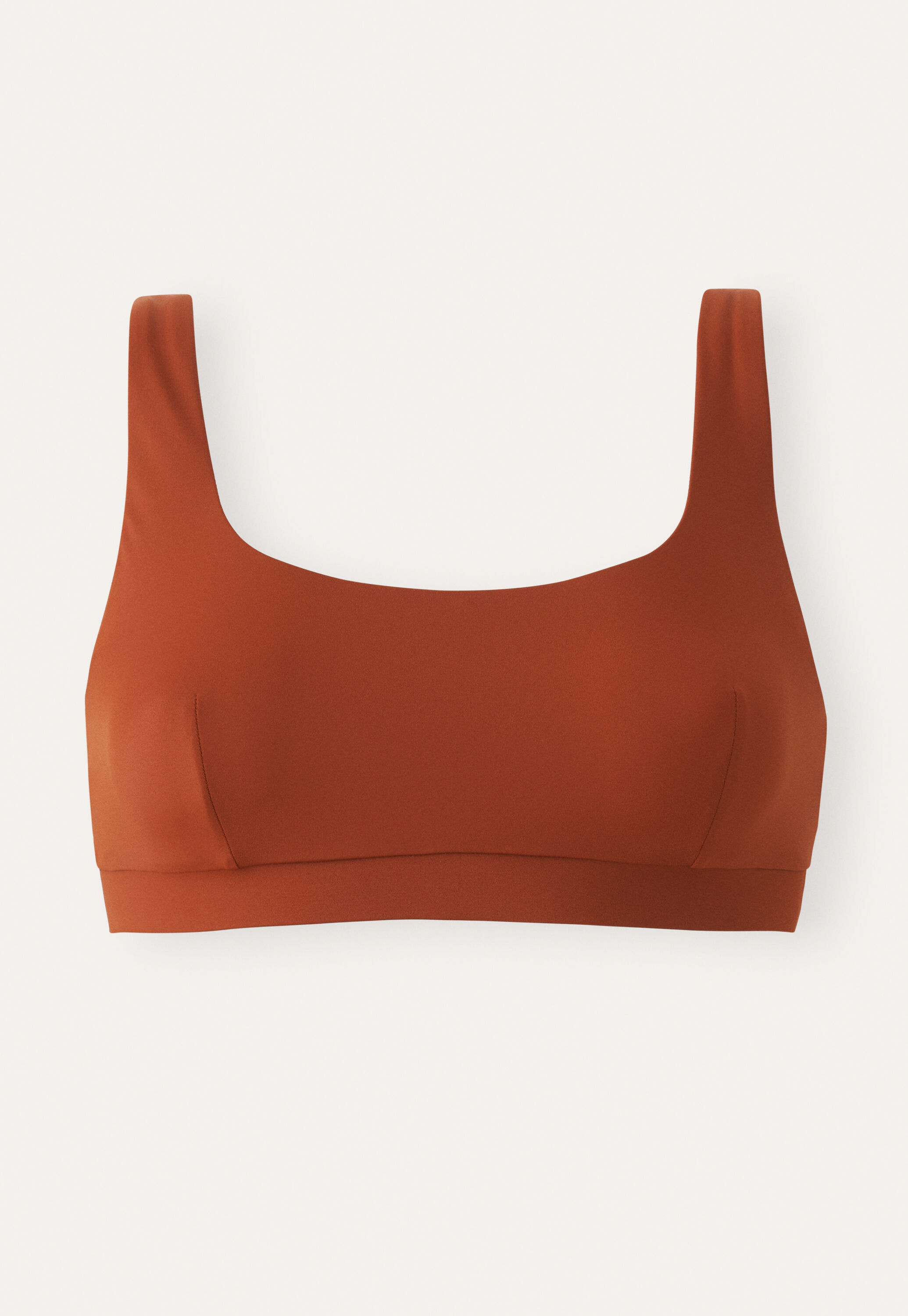 Square-neck bikini top