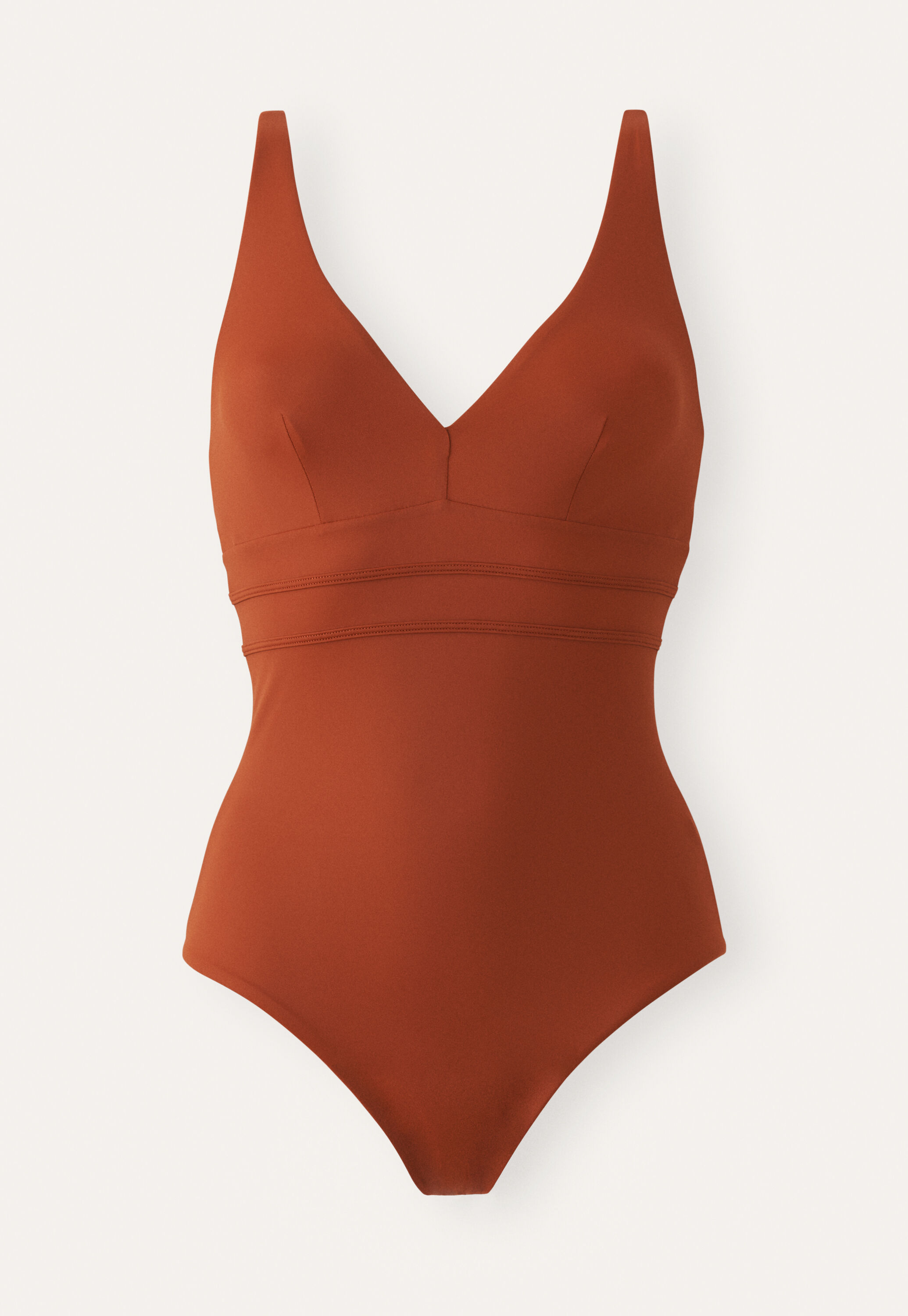 V-neck swimsuit