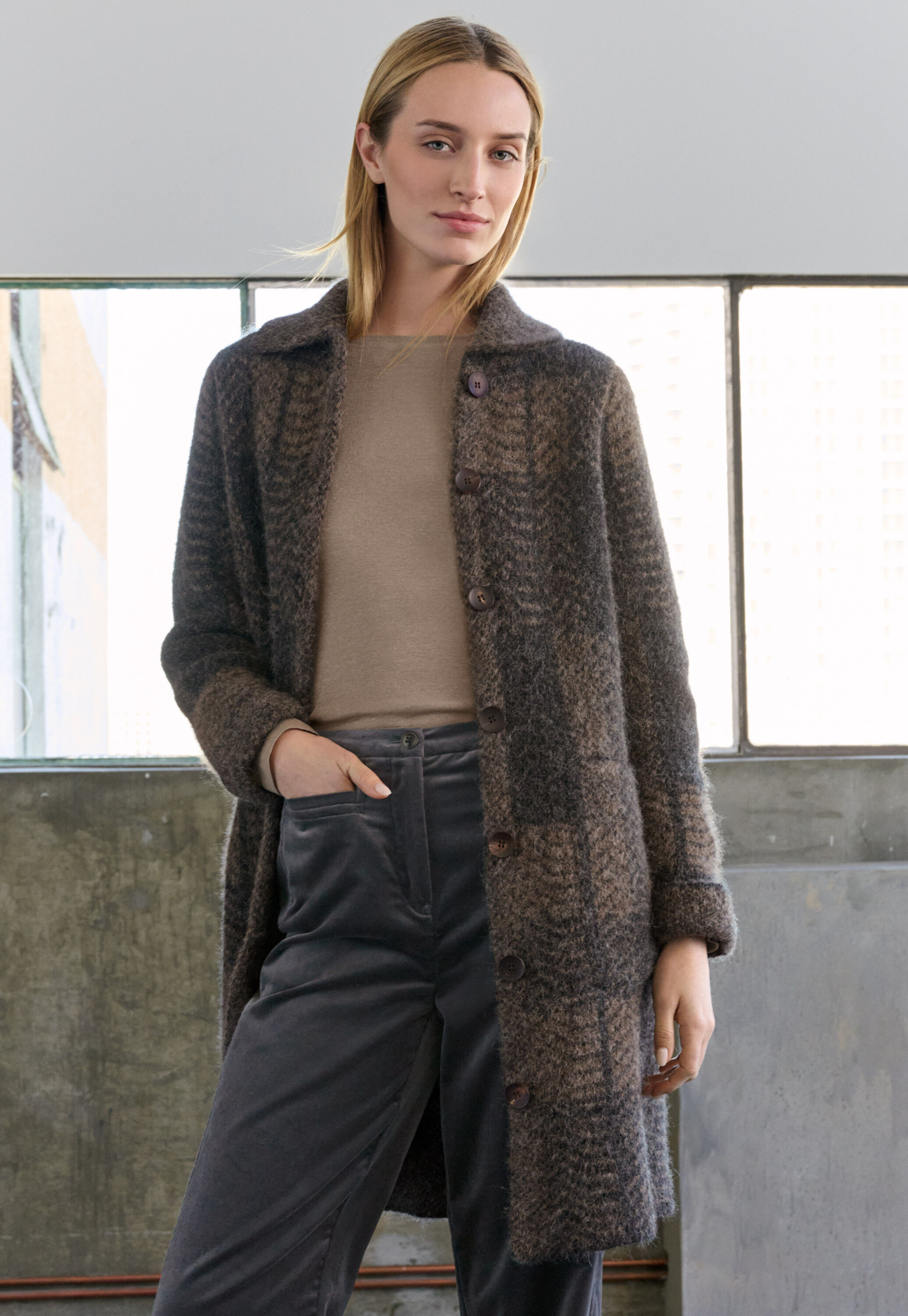 Knitted jacket