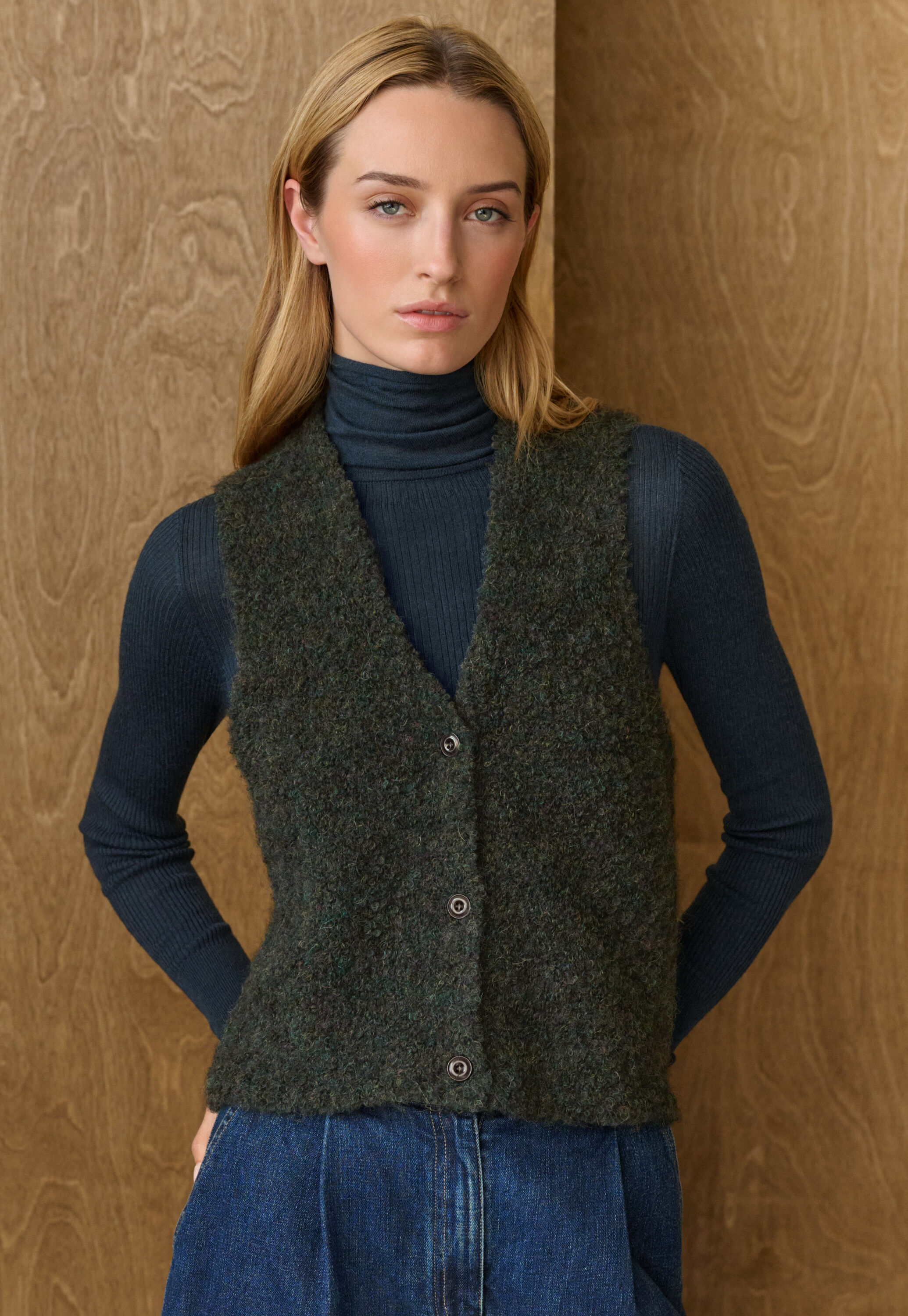 Knitted jacket