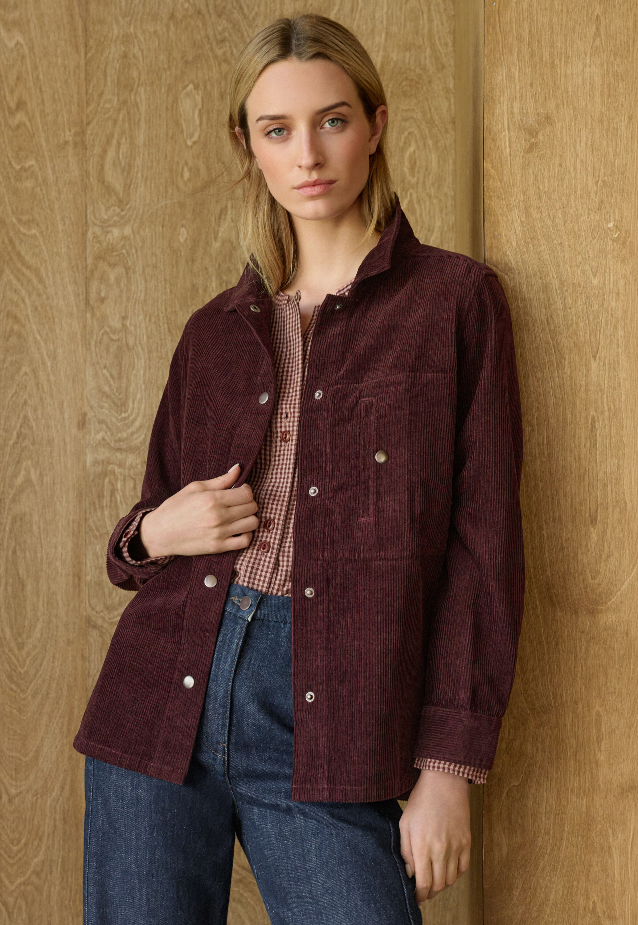 Raglan-sleeve blouse