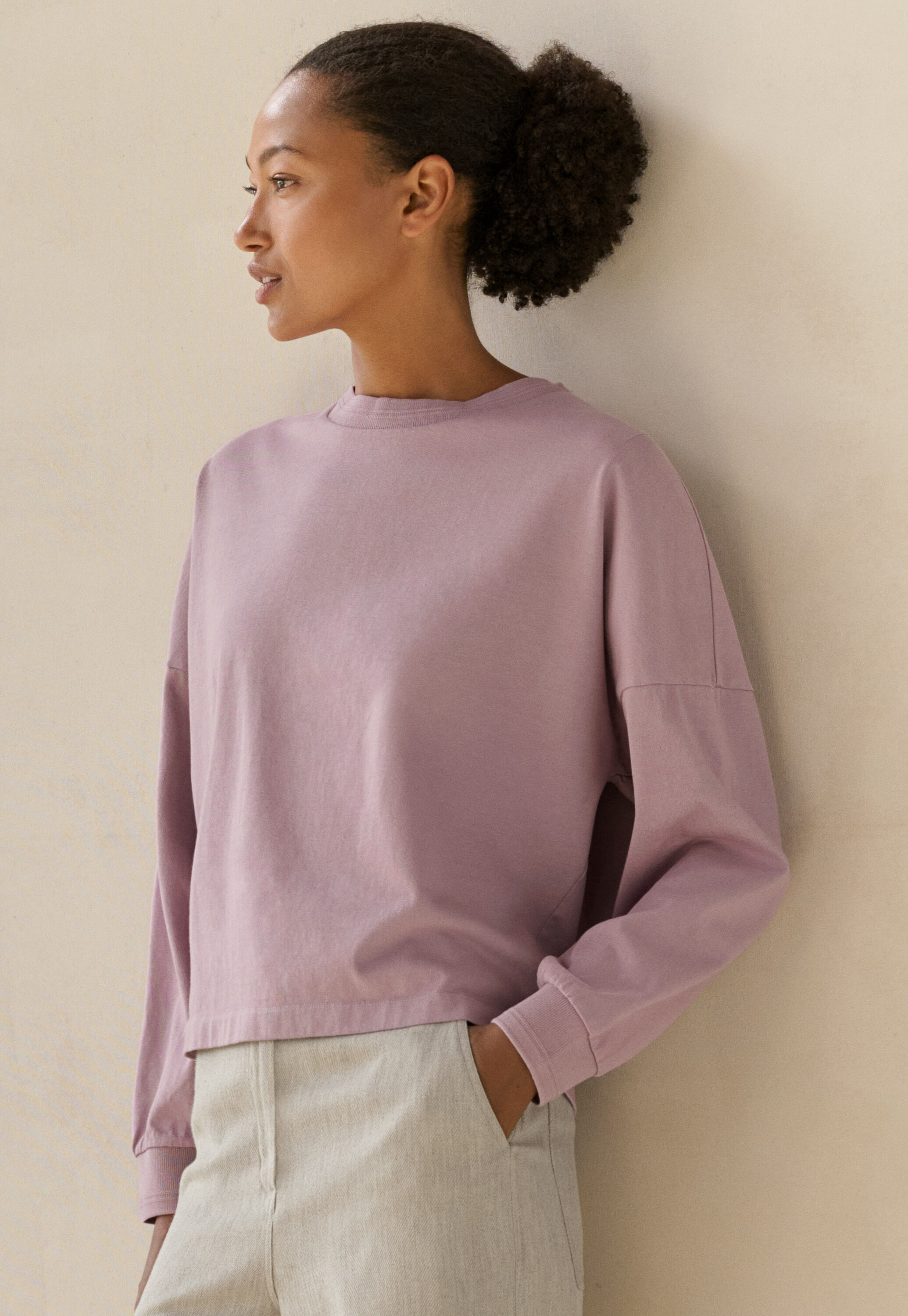 Jersey sweatshirt