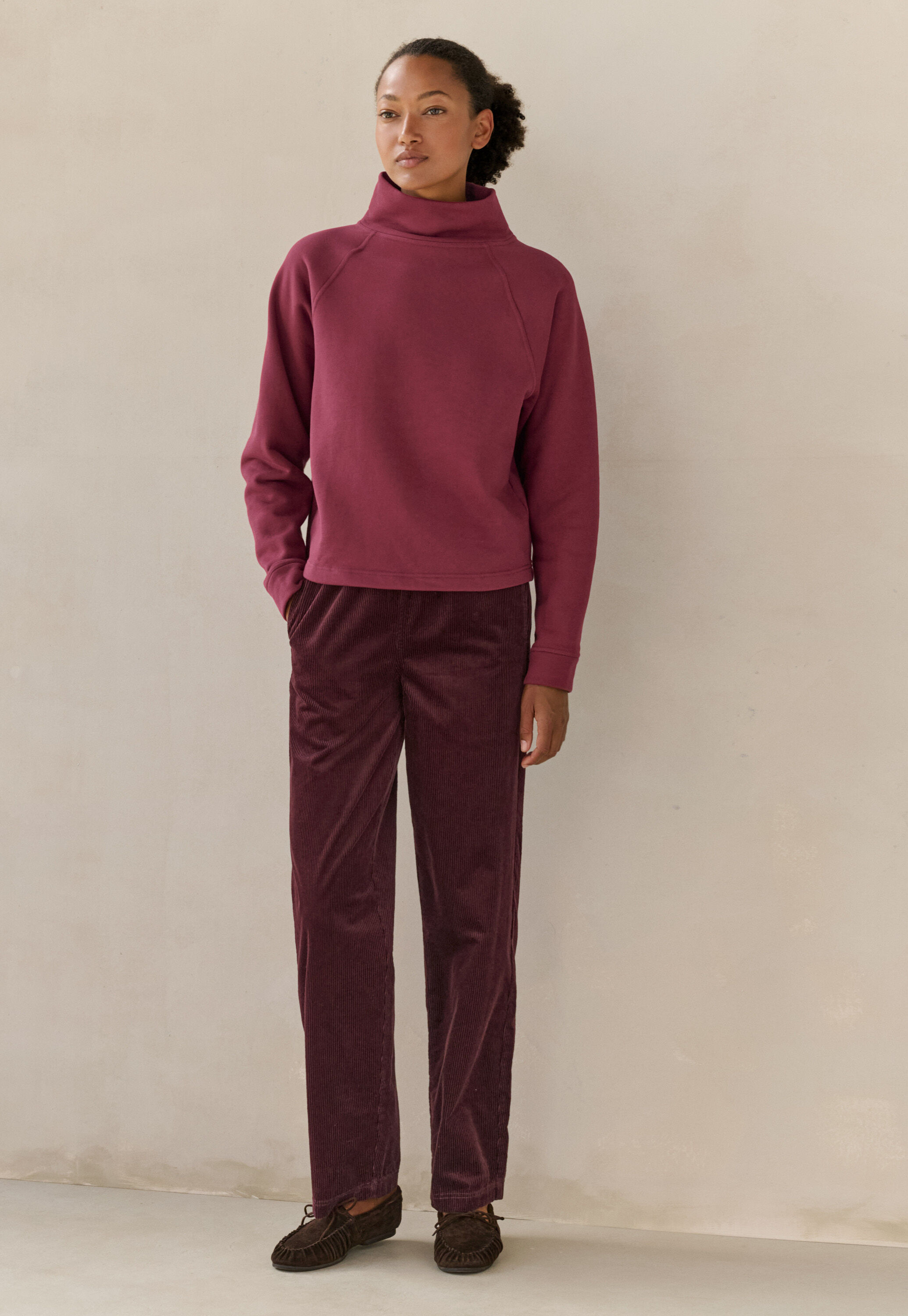 Pleat-front trousers