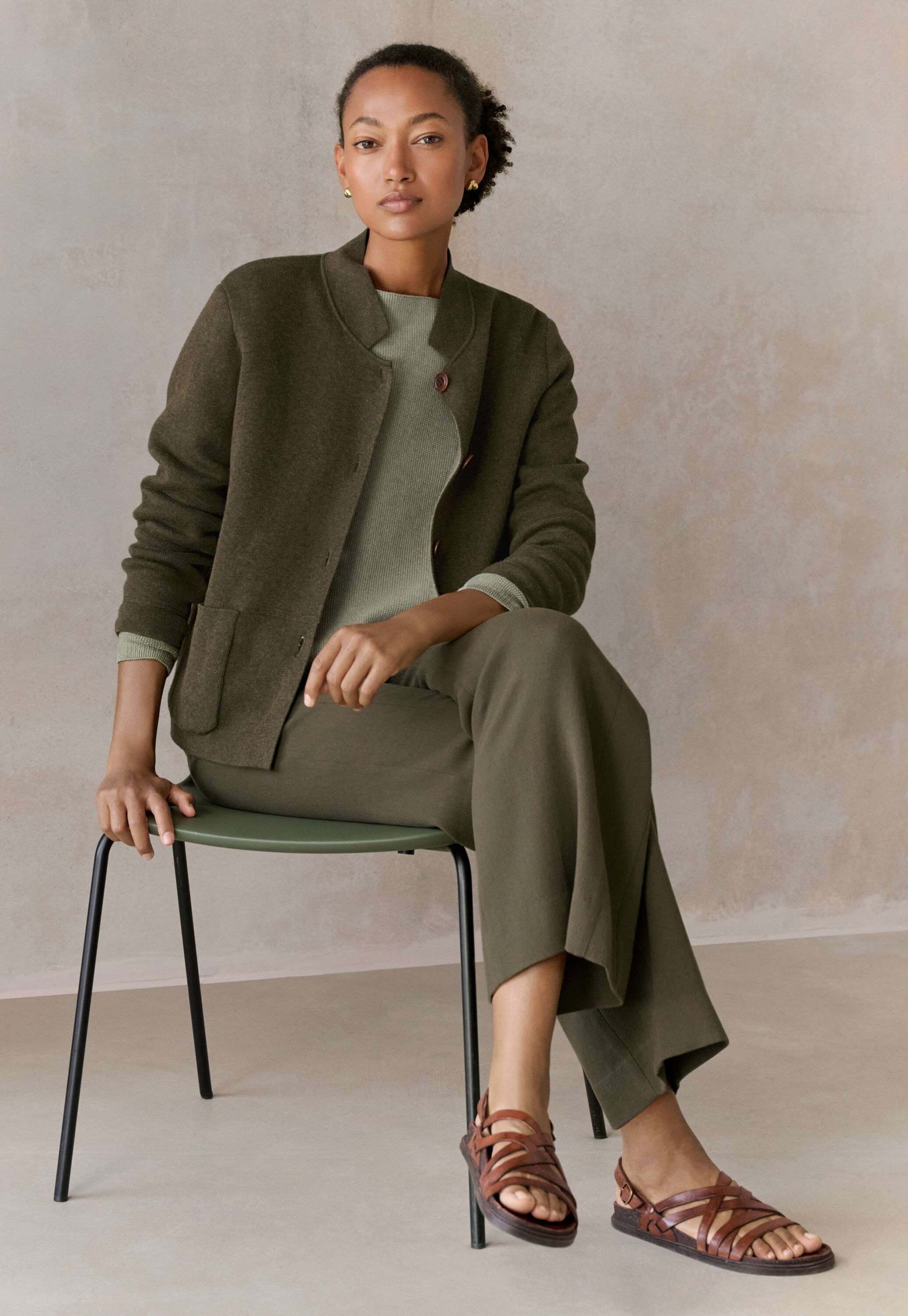 Double-knit jacket