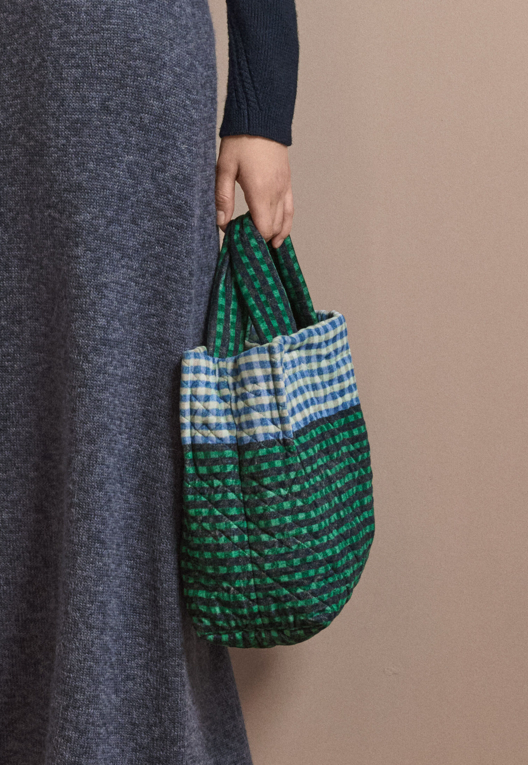 Padded check bag