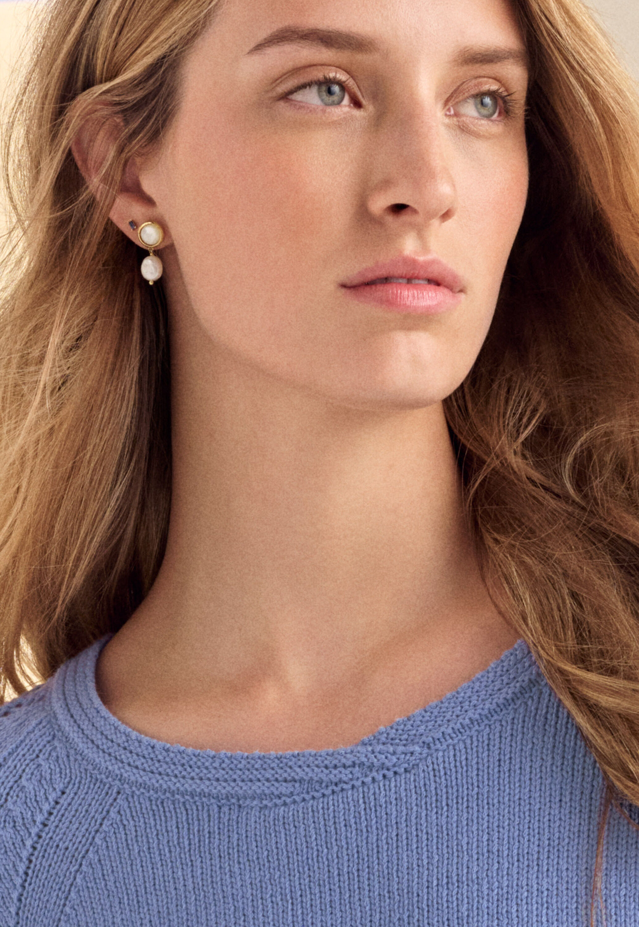 Drop earrings