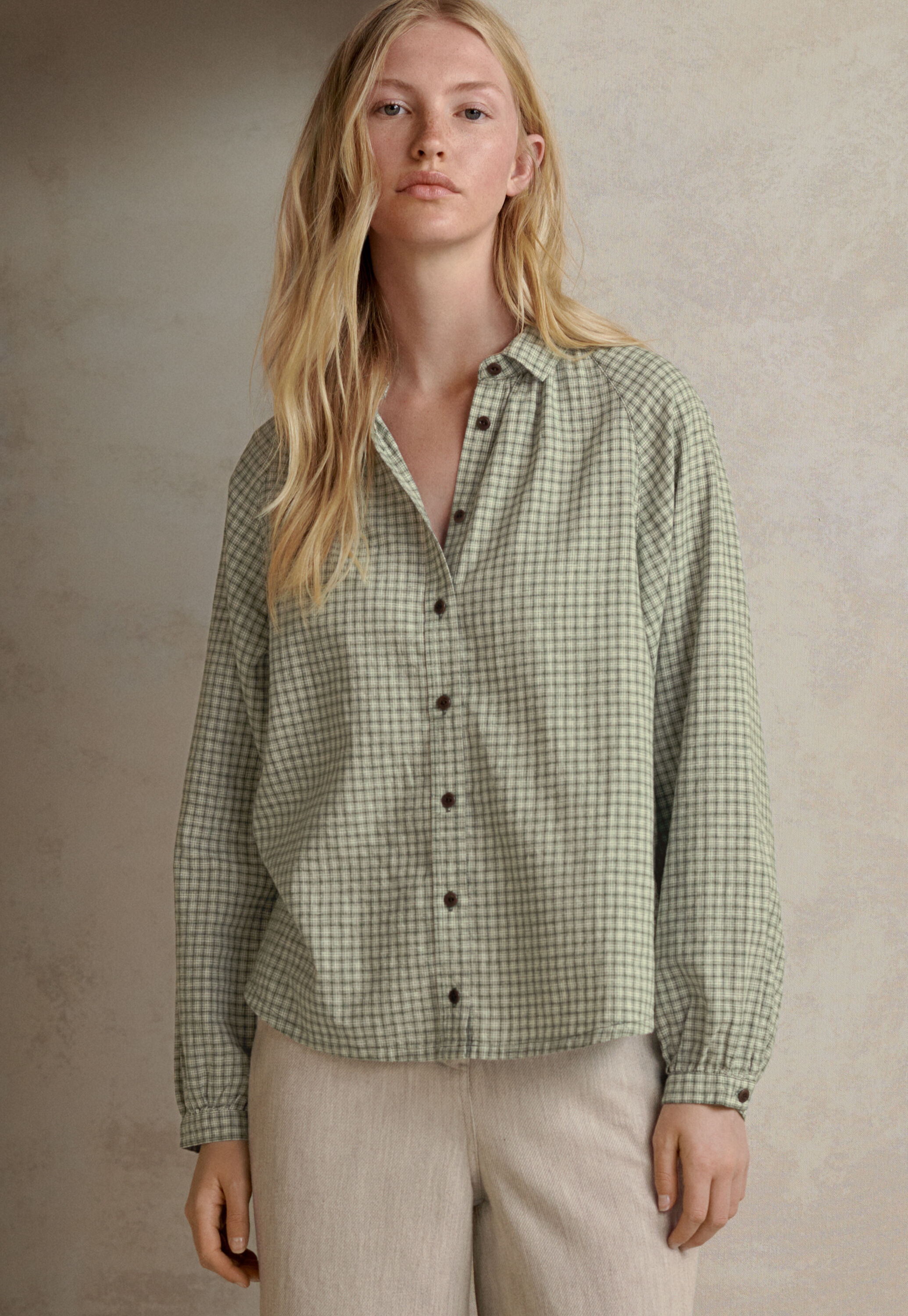 Checked shirt