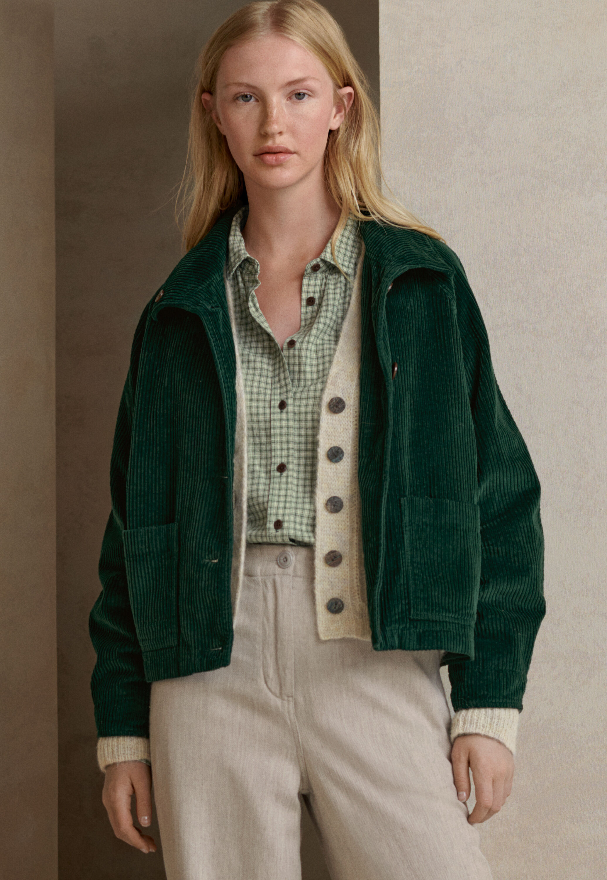 Cord jacket