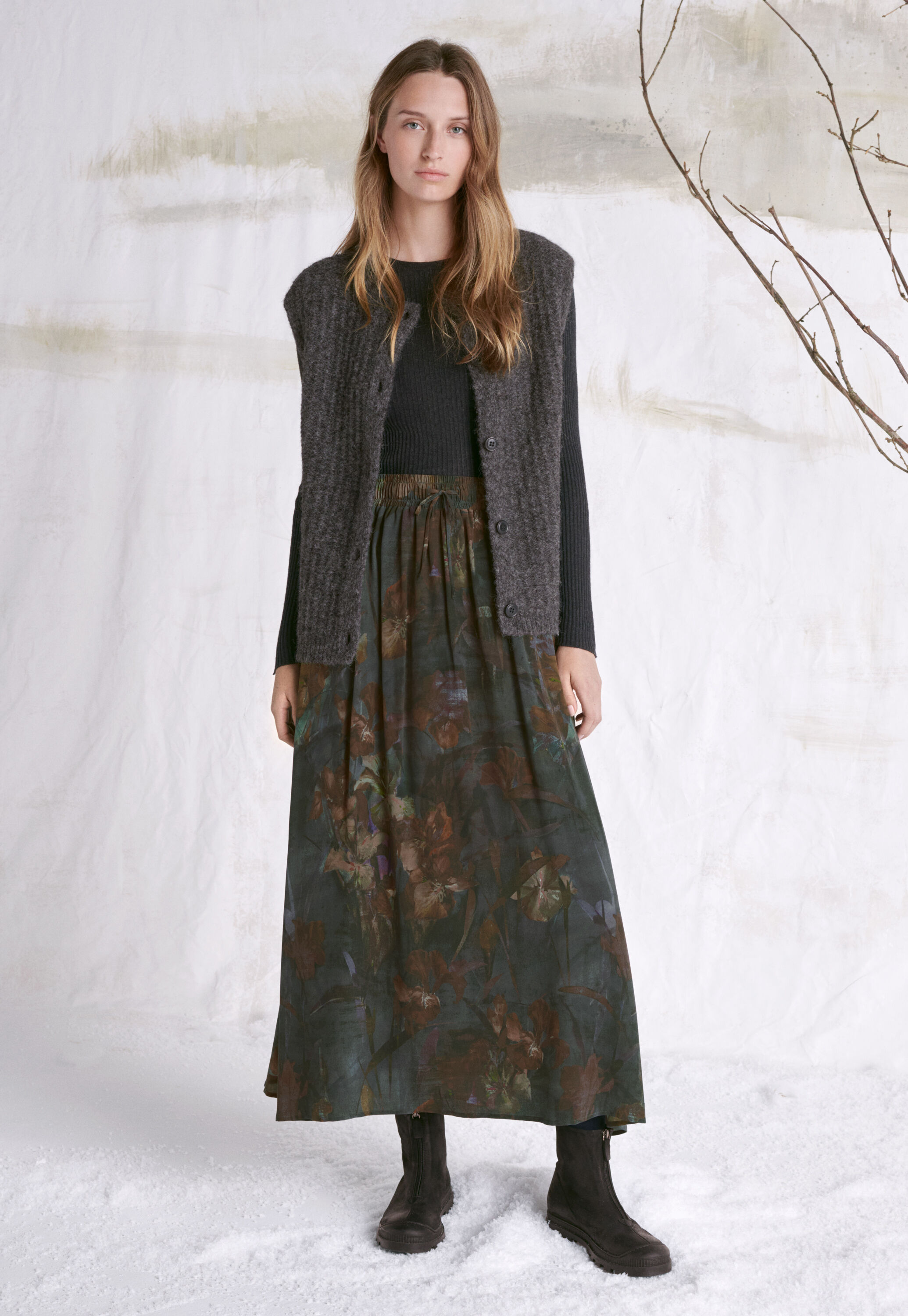 Printed skirt