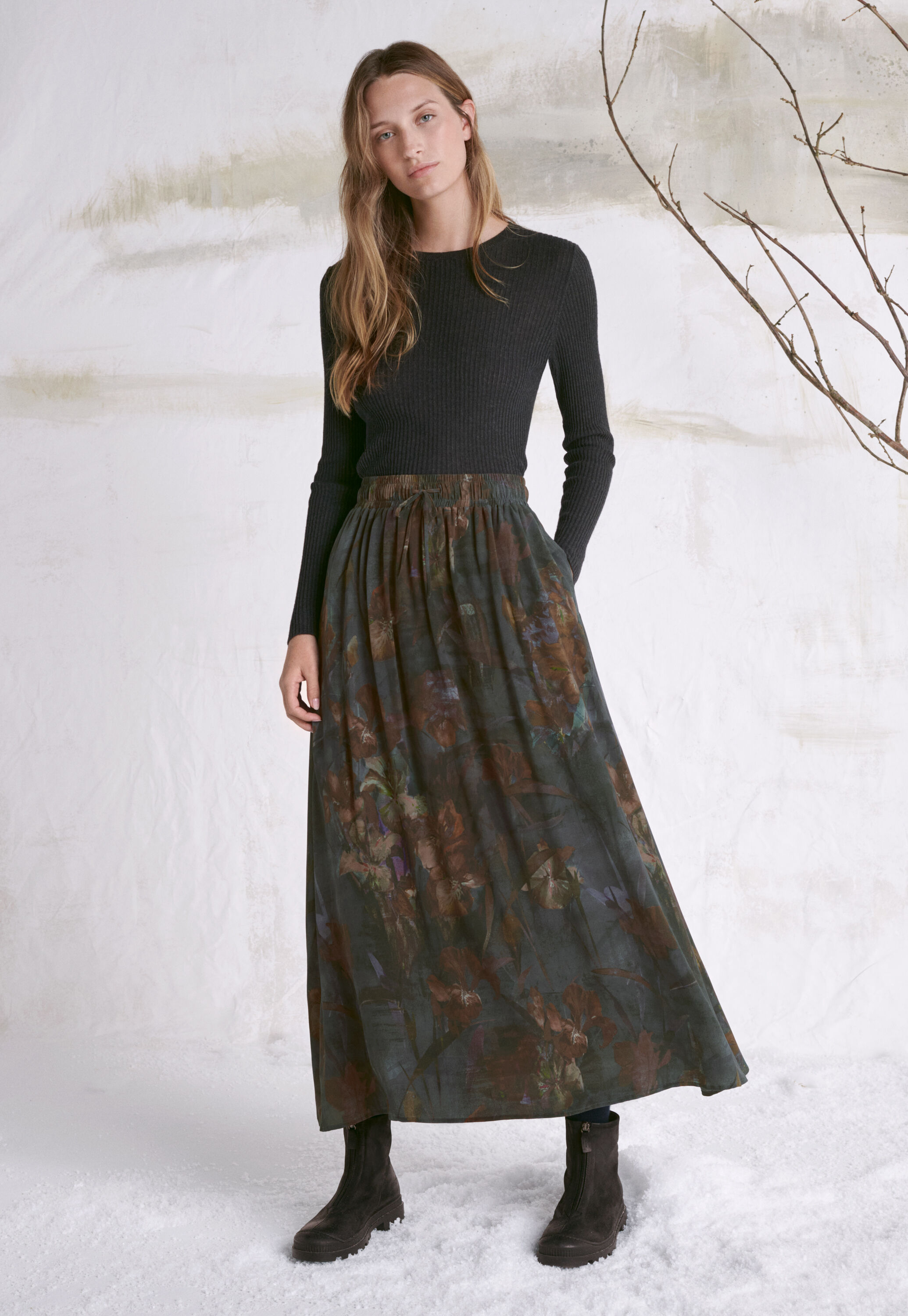 Printed skirt
