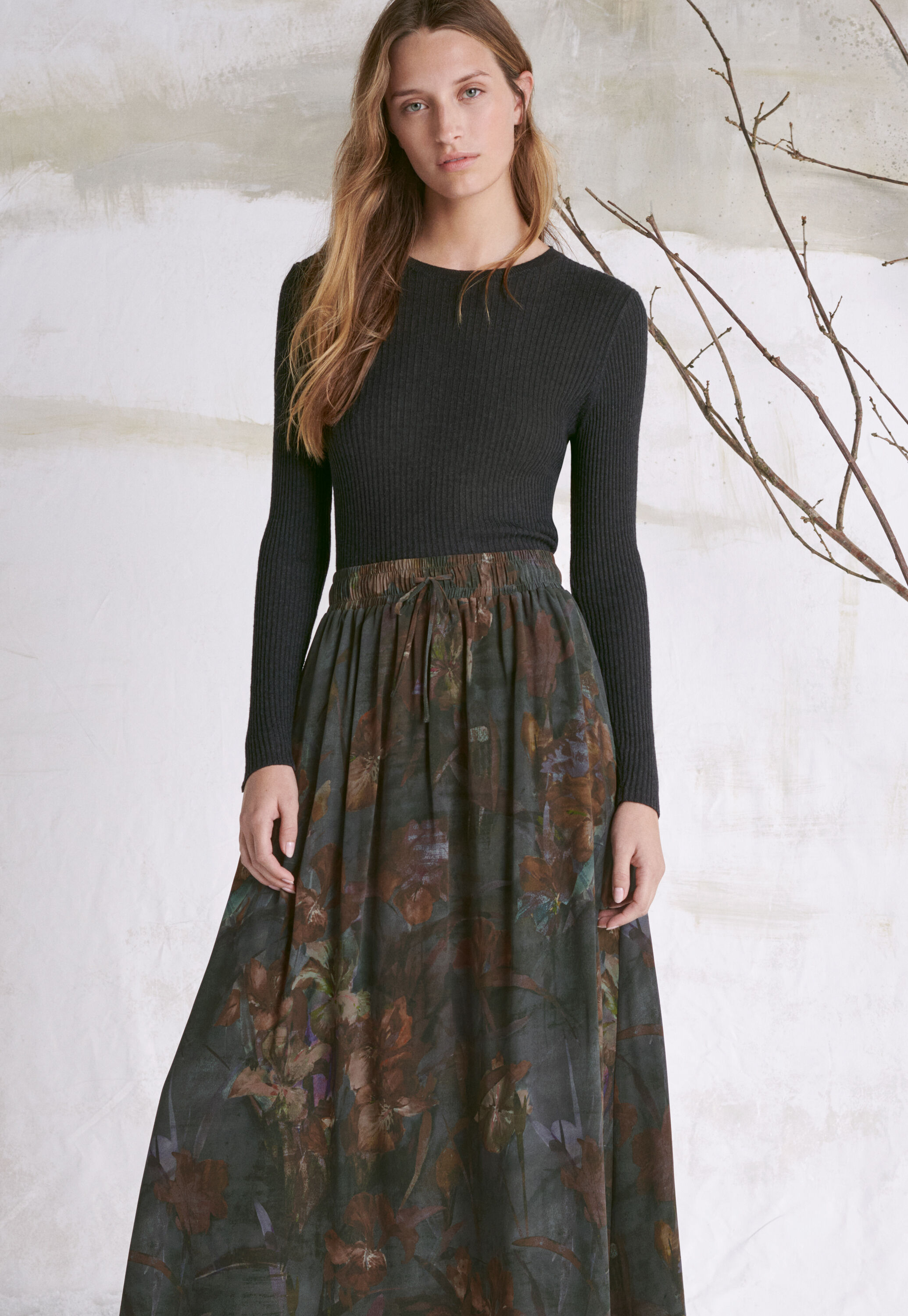 Printed skirt