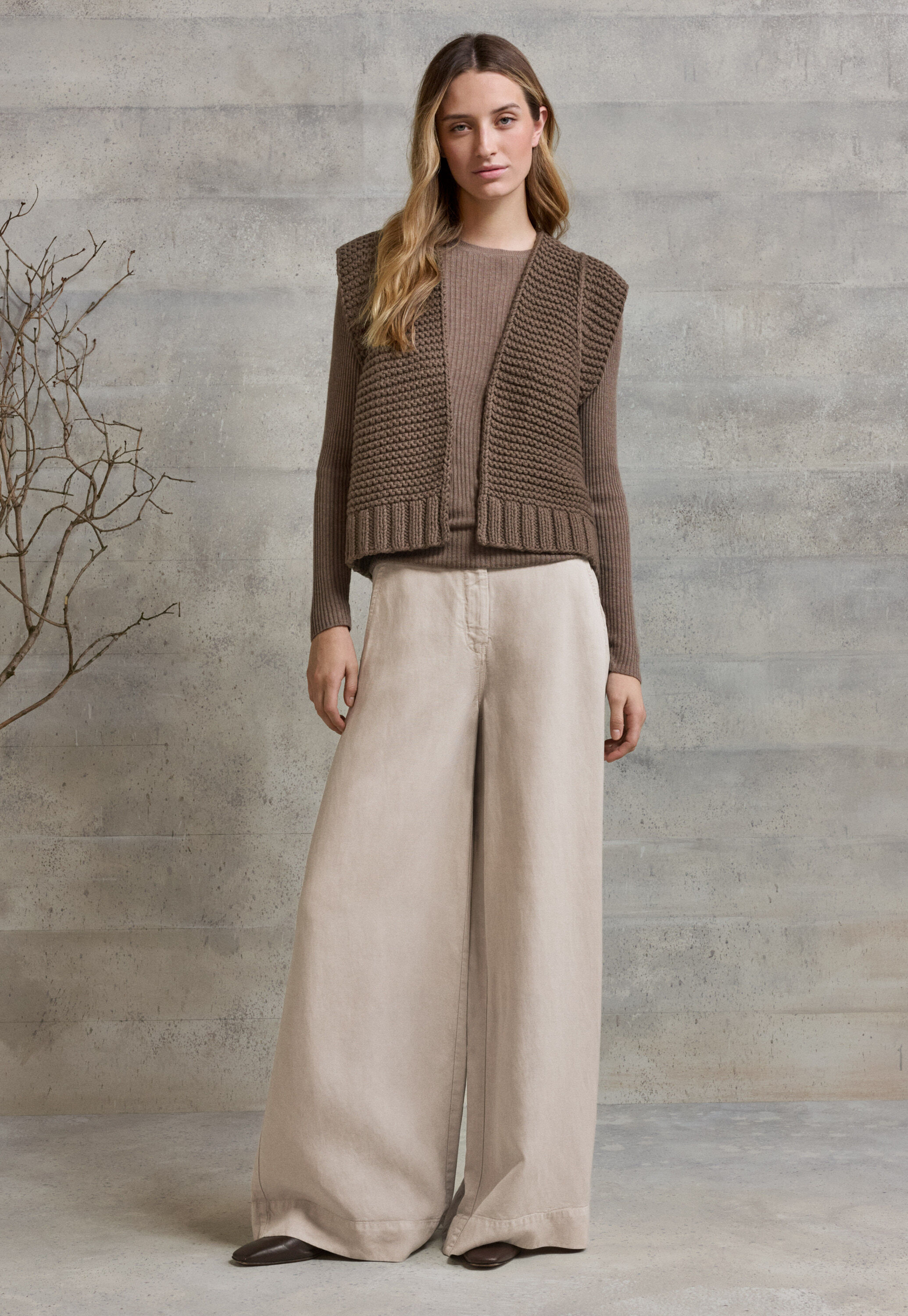 Ribbed sweater