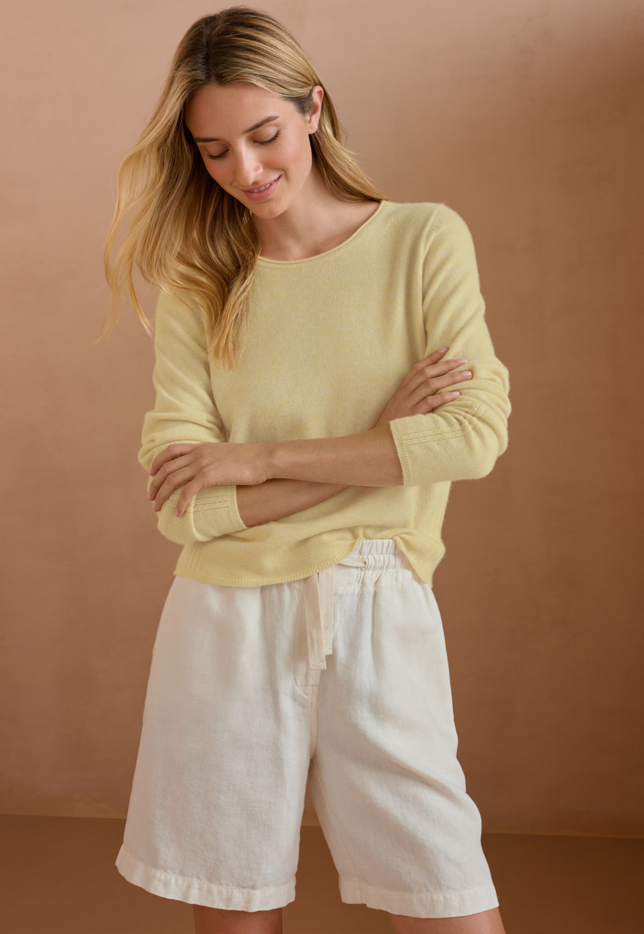 Pleat-front trousers
