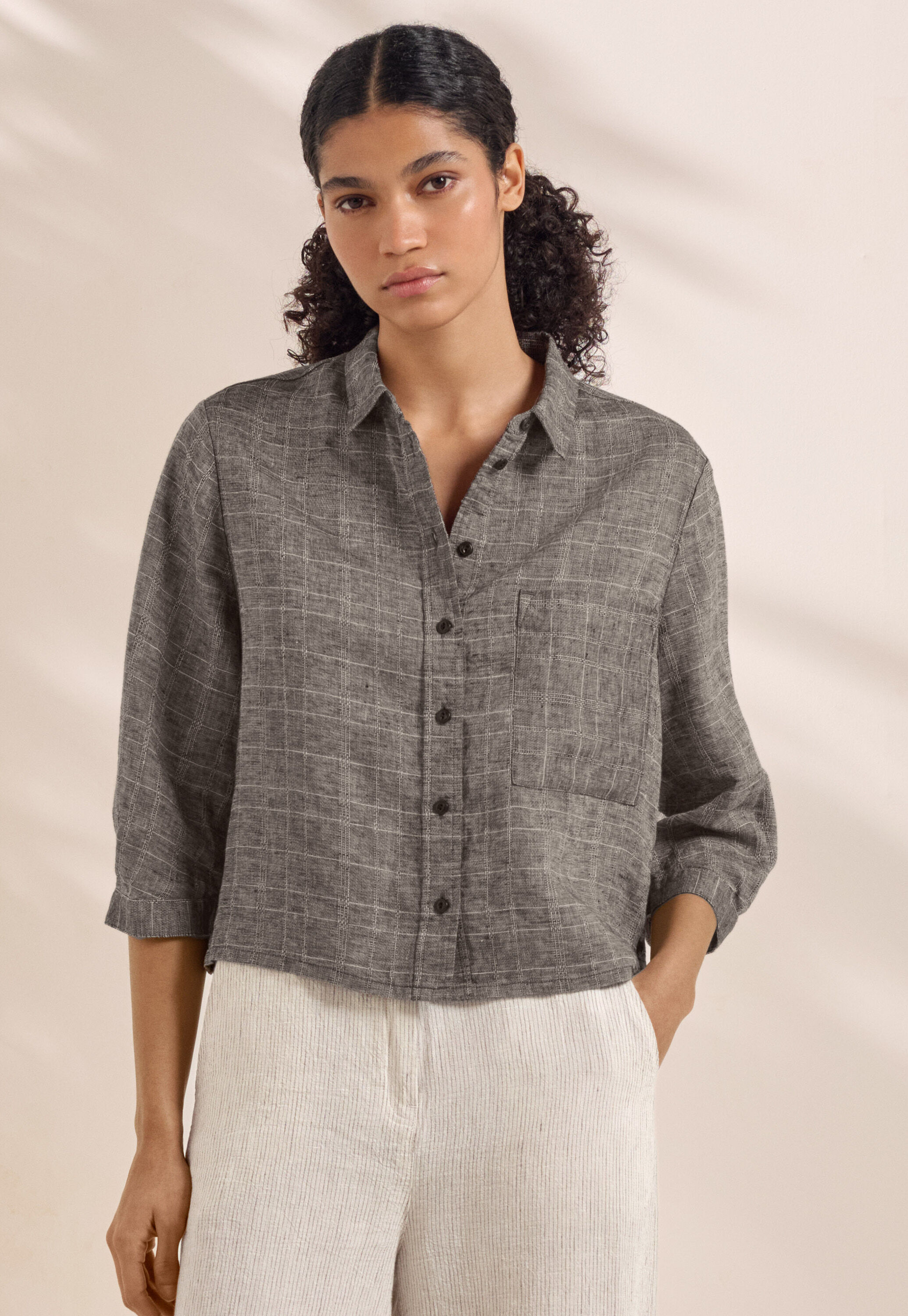 Checked shirt